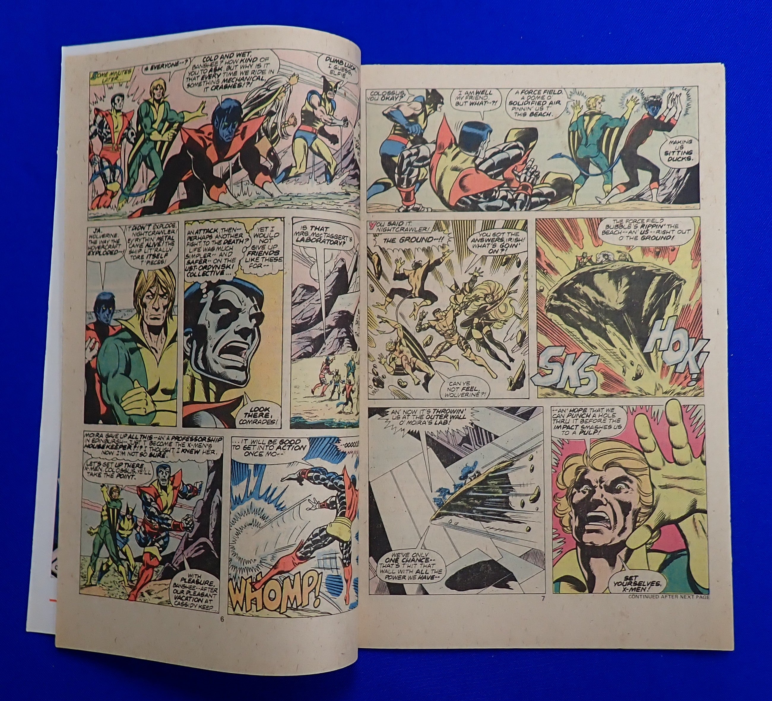X-Men #104 (1977) - VF/VF- (7.5-8.0)  - 1st App. Corsair & Ch'od