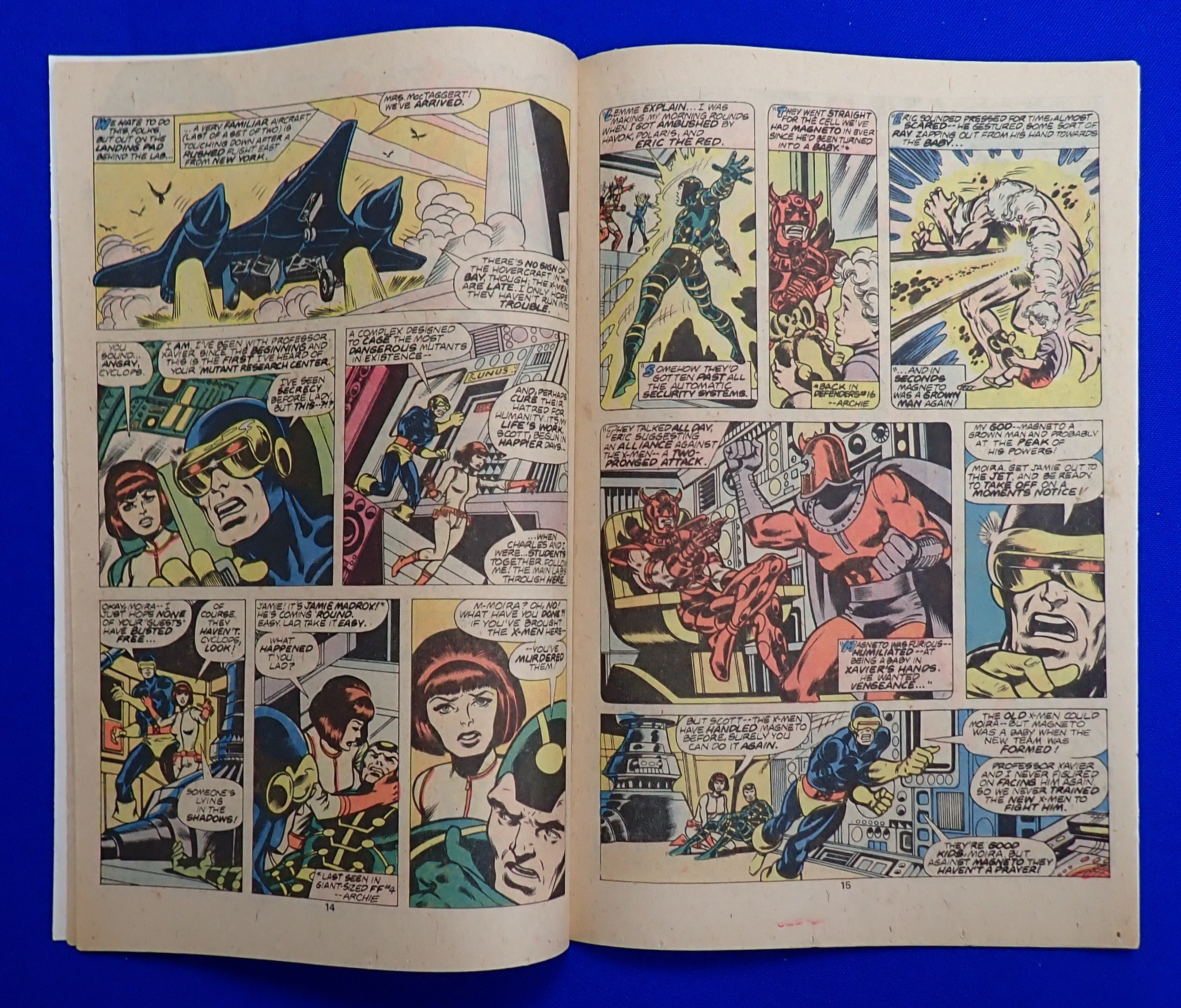 X-Men #104 (1977) - VF/VF- (7.5-8.0)  - 1st App. Corsair & Ch'od