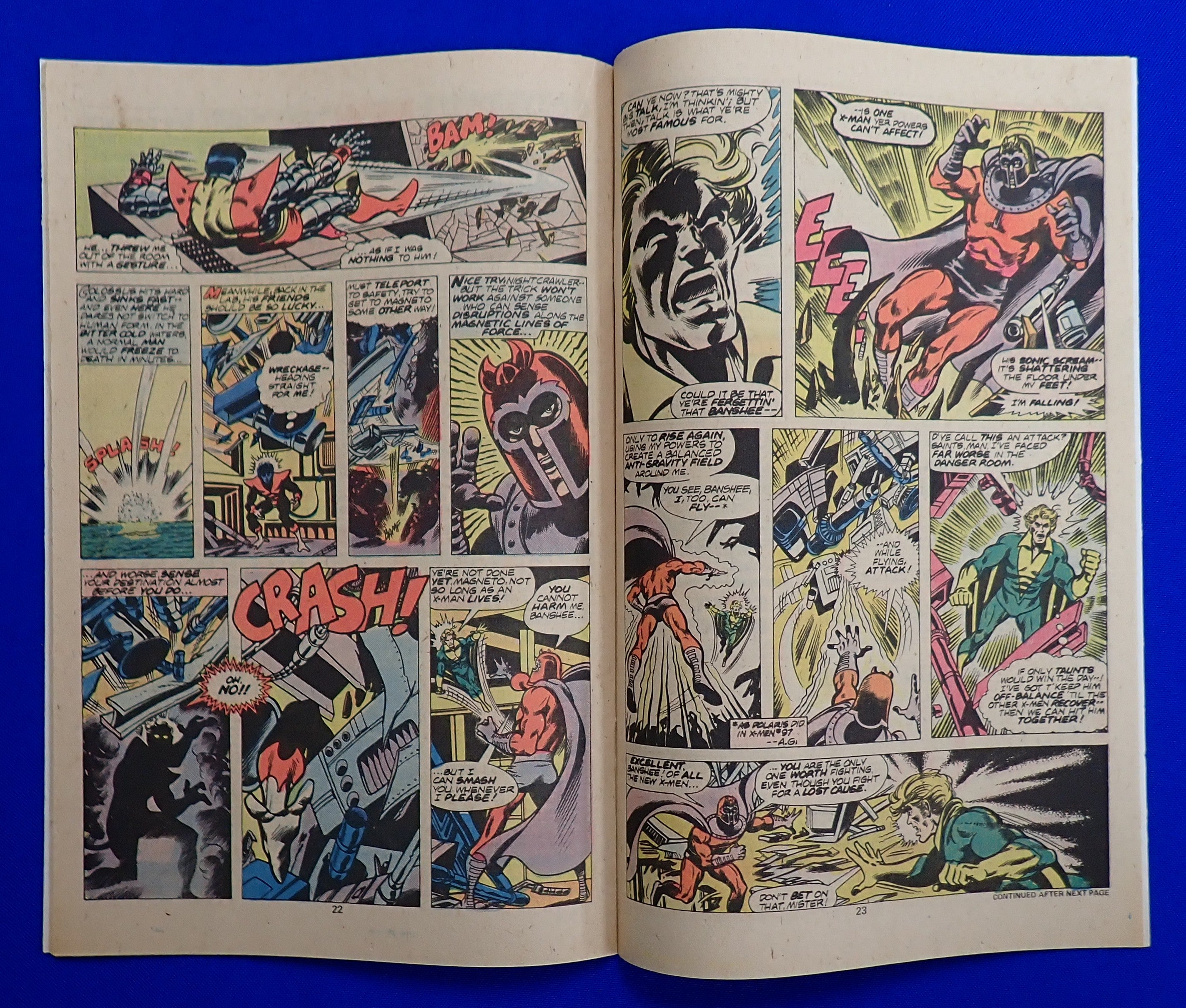 X-Men #104 (1977) - VF/VF- (7.5-8.0)  - 1st App. Corsair & Ch'od