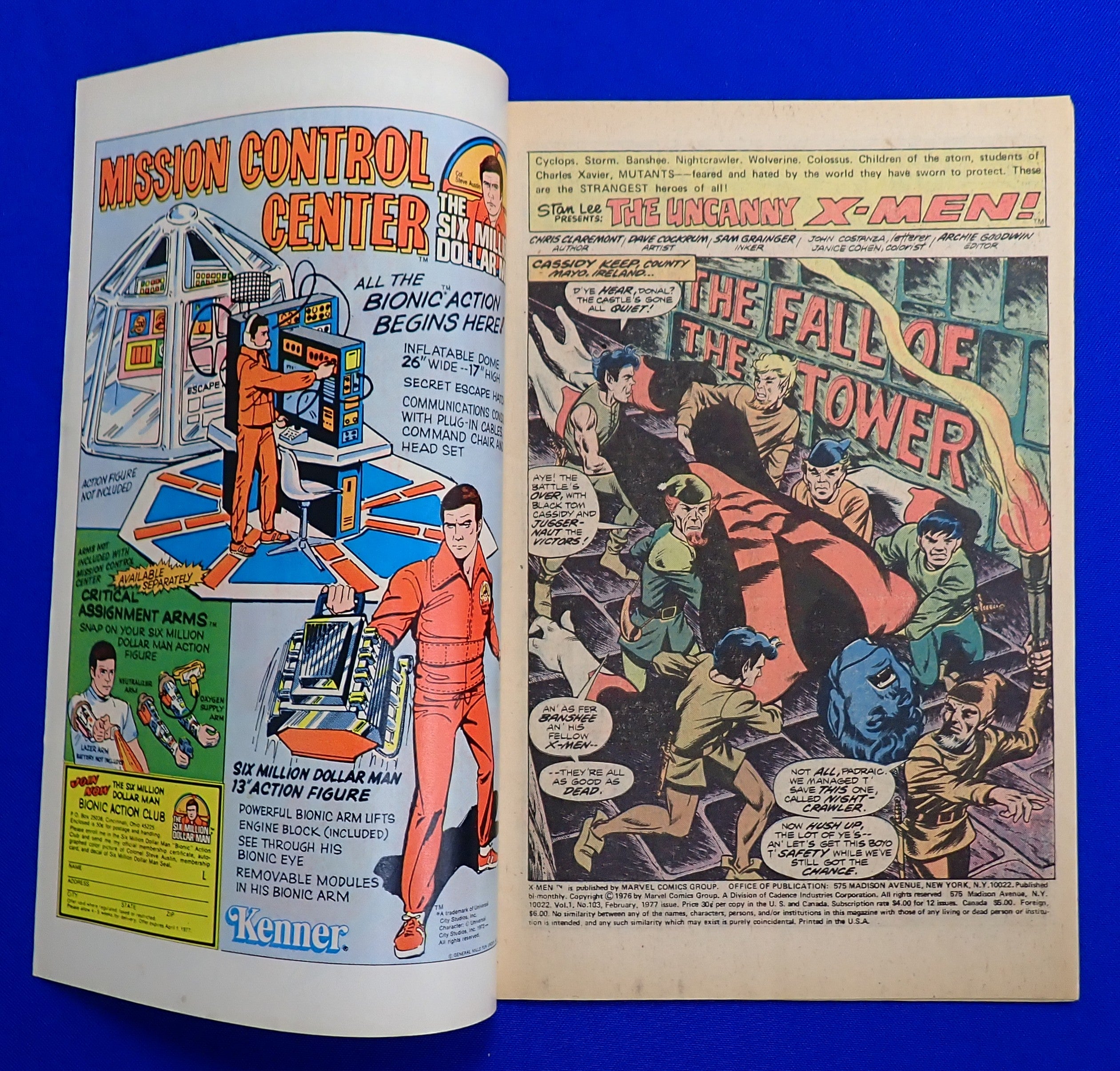 X-Men #103 (1977) - FN (6.0) - Wolverine's Name Revealed