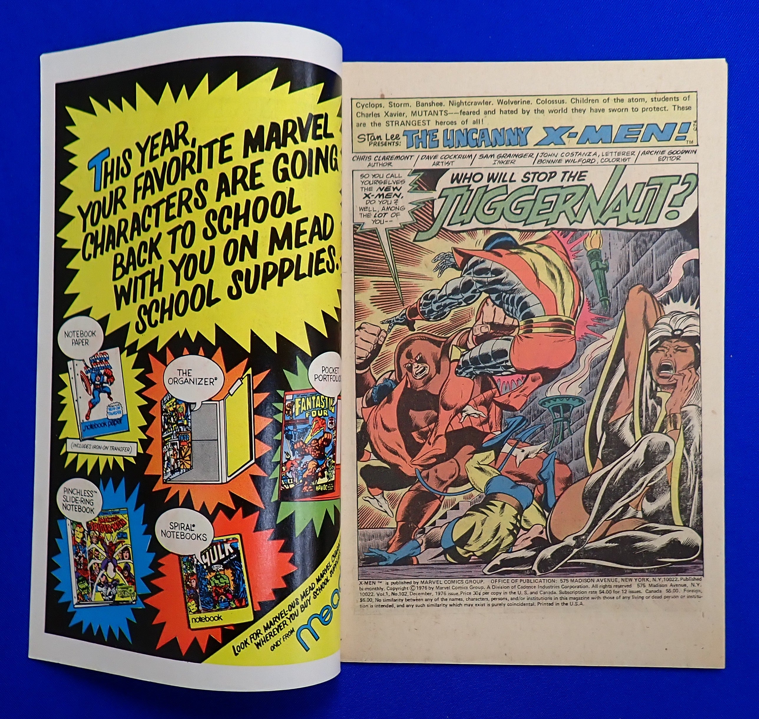 X-Men #102 (1976) - VF (8.0) - Storm Origin