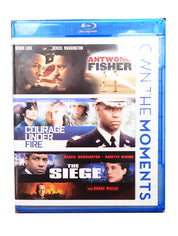 Own The Moments: Antwone Fisher/Courage Under Fire/ The Siege - Blu-Ray (Pre-Owned)