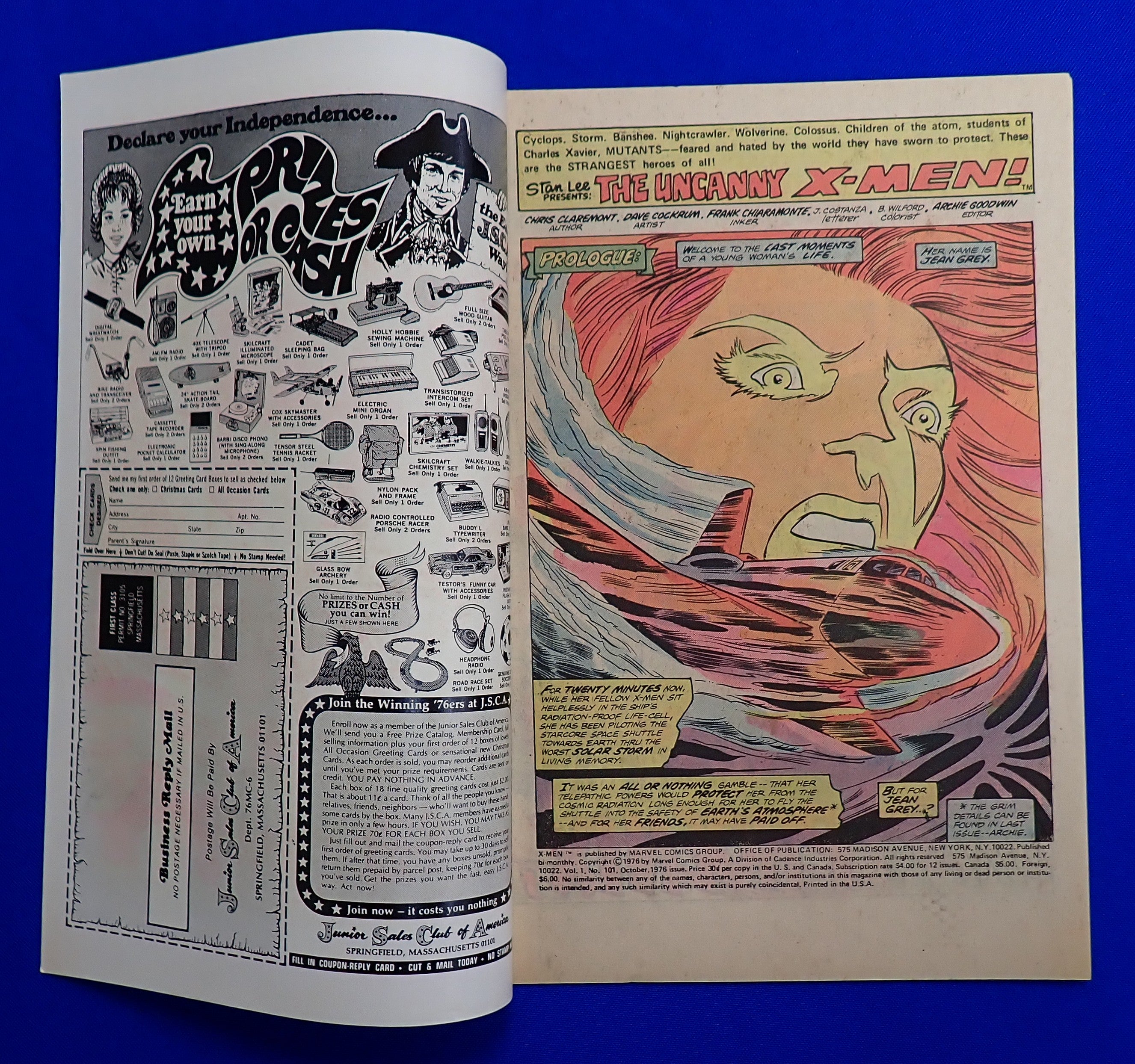 X-Men #101 (1976) - VF (8.0) - Jean Grey Reborn as Phoenix