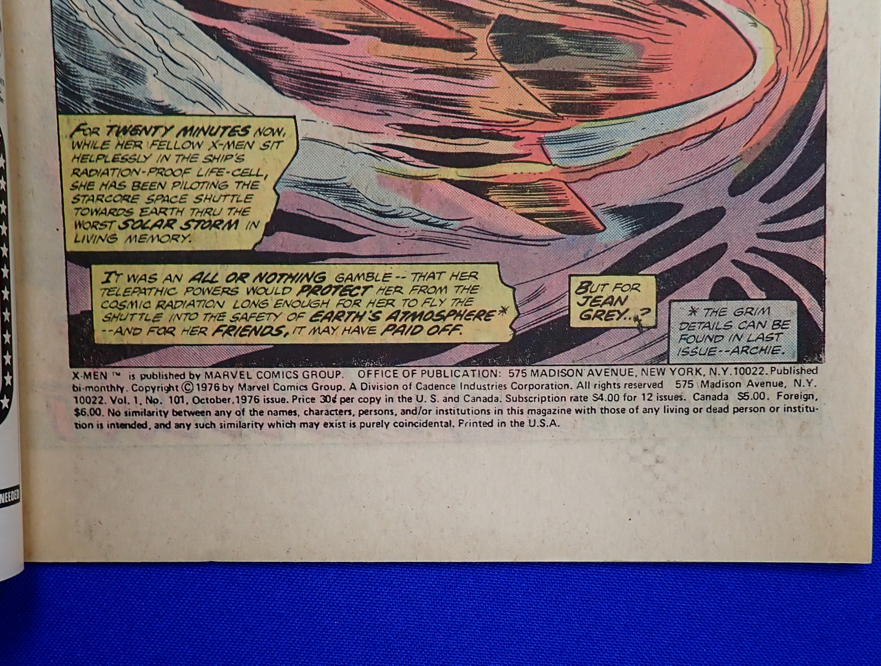 X-Men #101 (1976) - VF (8.0) - Jean Grey Reborn as Phoenix