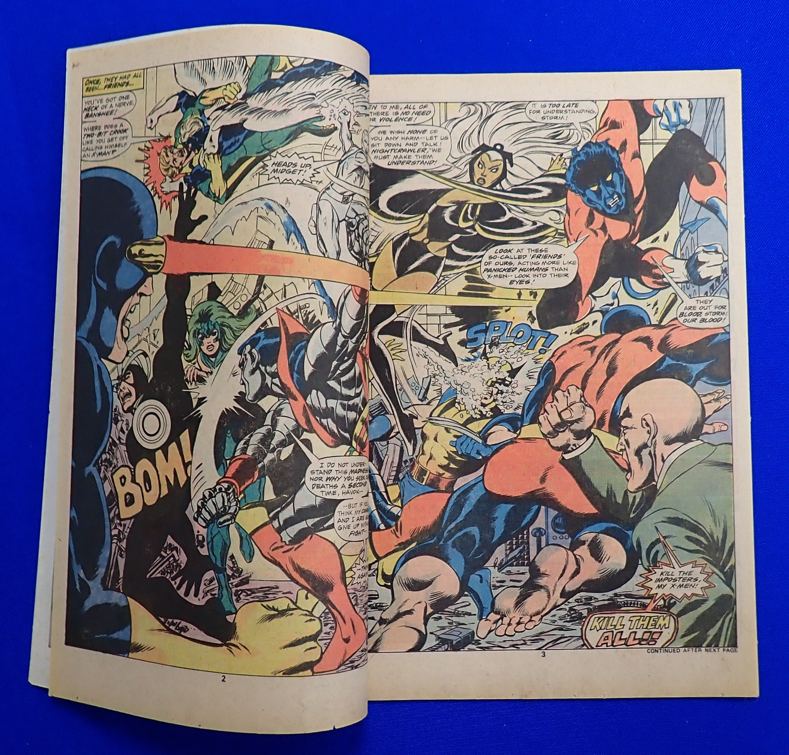 X-Men #100 (1976) - VG/VG- (3.5-4.0) - Battle of OG X-Men vs New X-Men