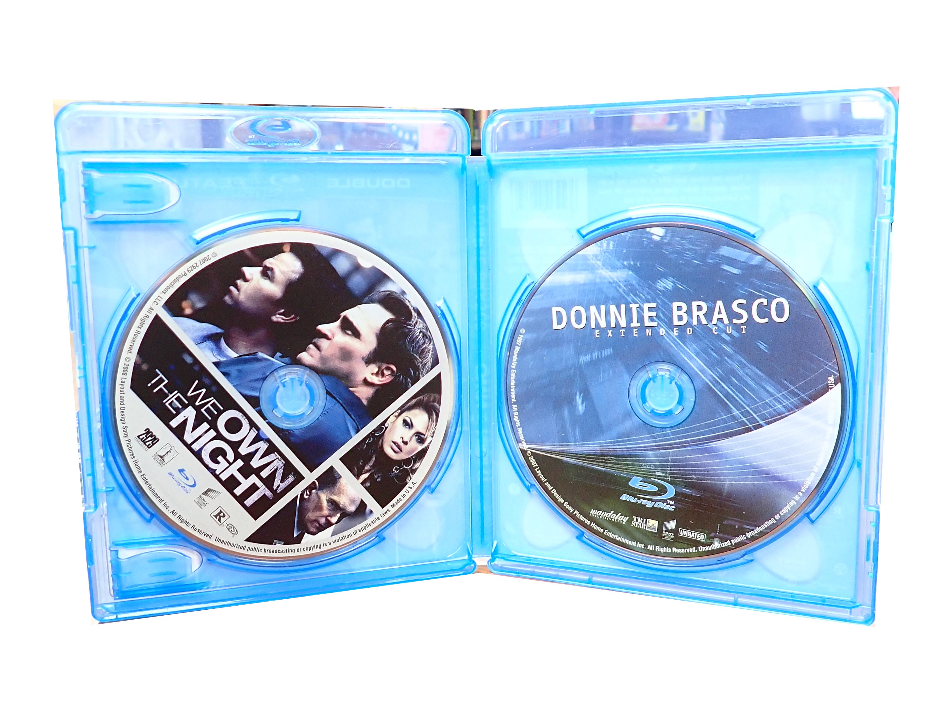 Double Feature: Donnie Brasco/We Own the Night - Blu-Ray (Pre-Owned)