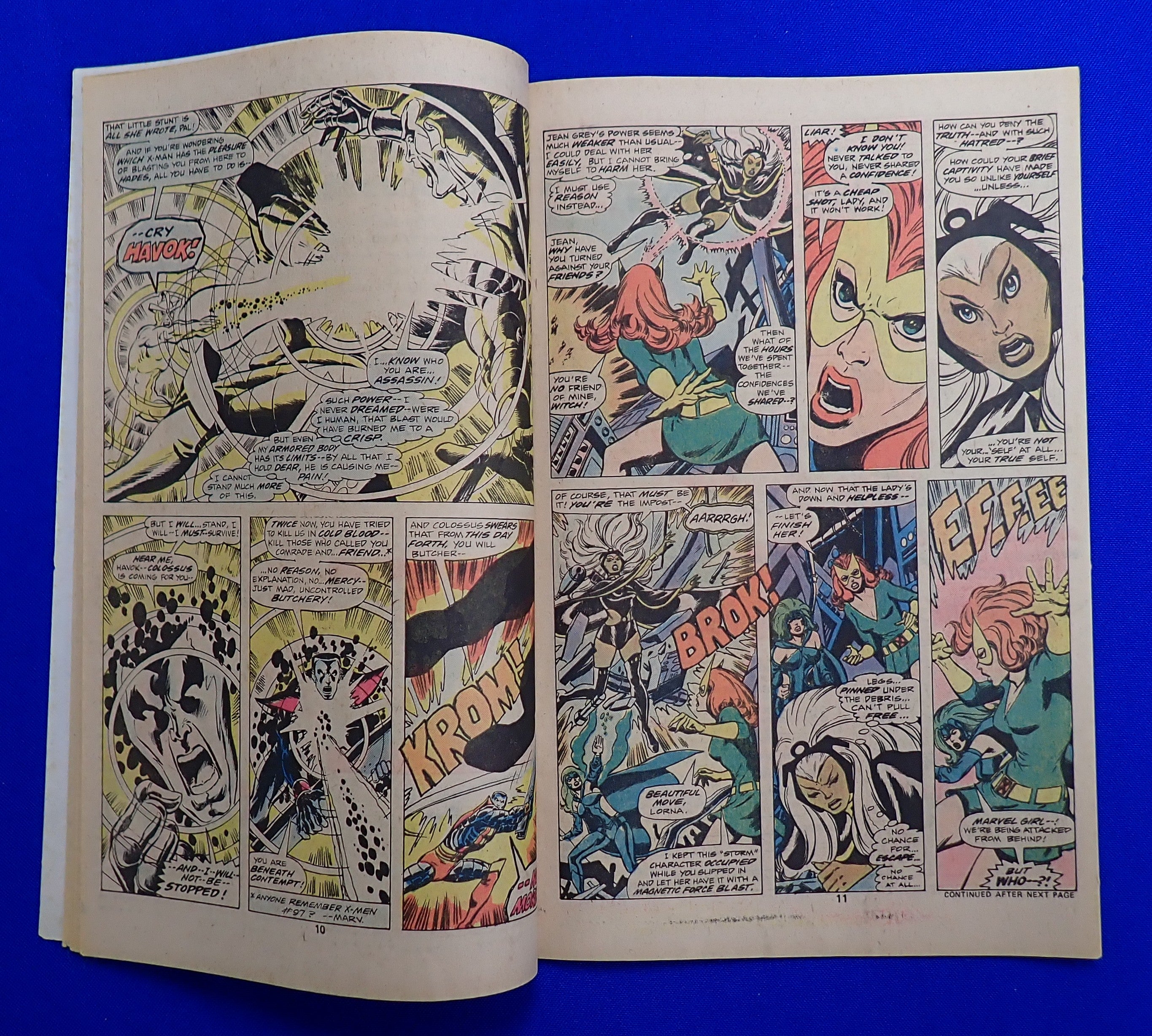 X-Men #100 (1976) - VG/VG- (3.5-4.0) - Battle of OG X-Men vs New X-Men