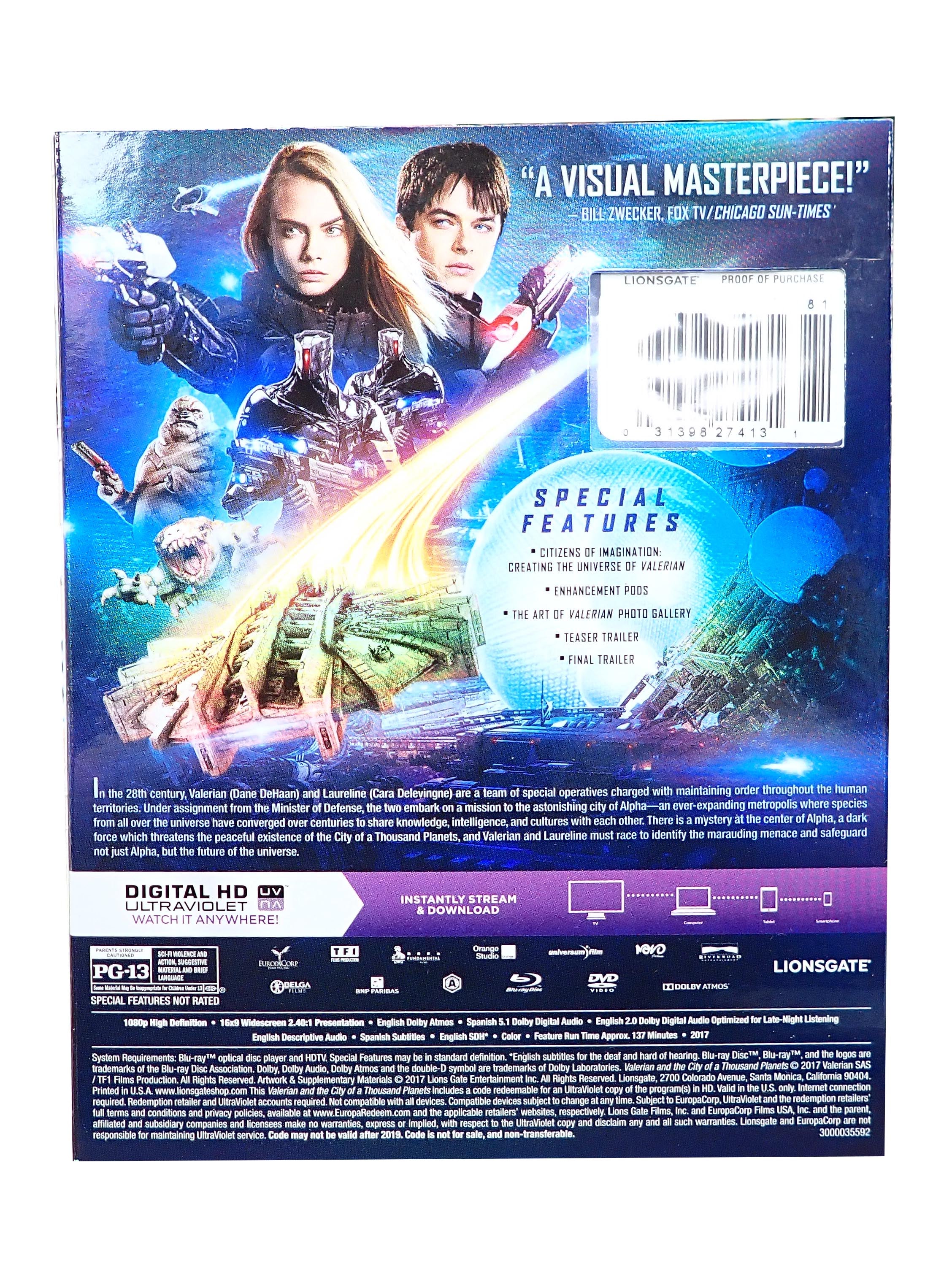 Valerian - Blu-Ray (Pre-Owned)