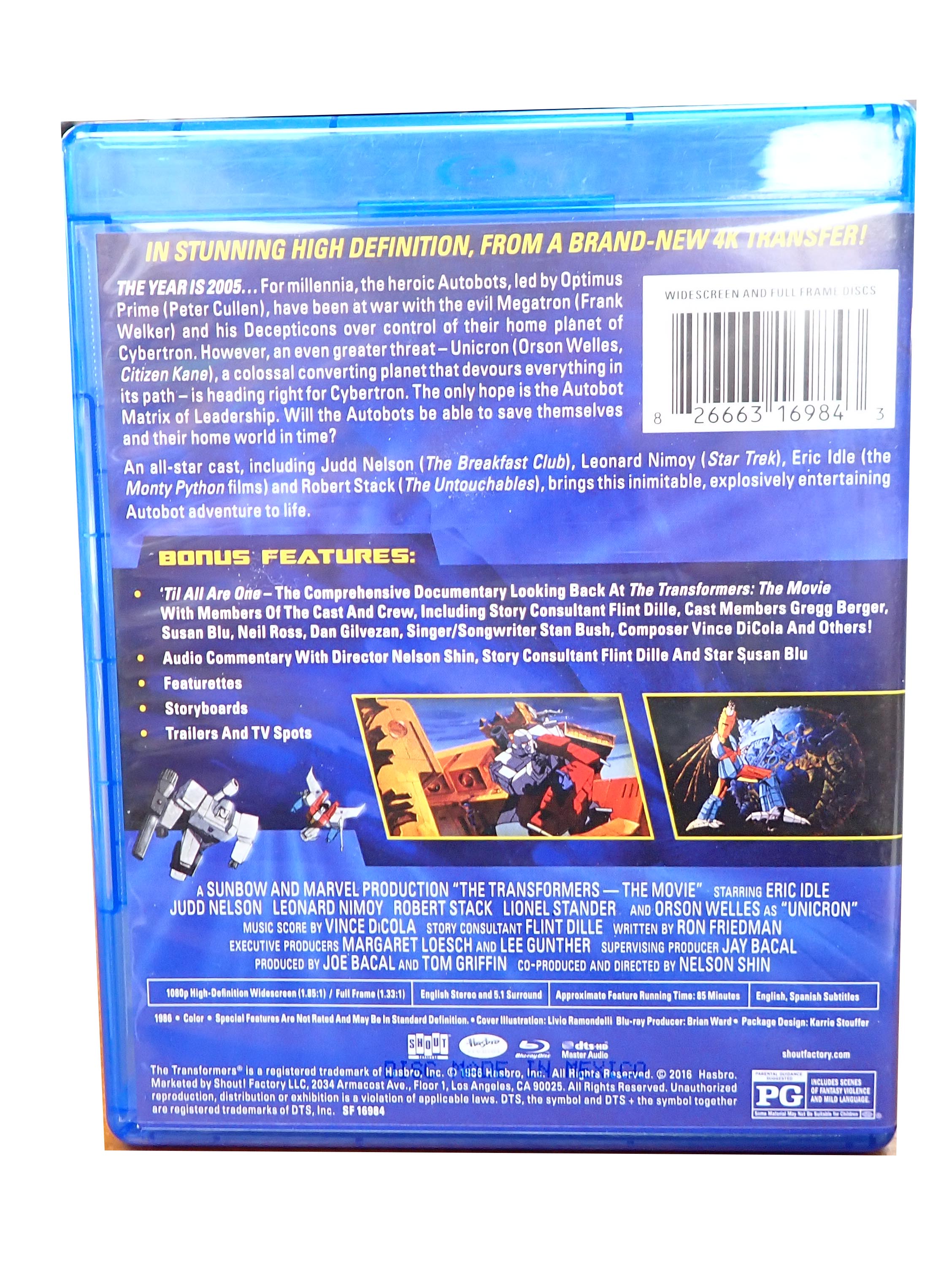 The Transformers The Movie: 30th Anniversary Edition - Blu-Ray (Pre-Owned)