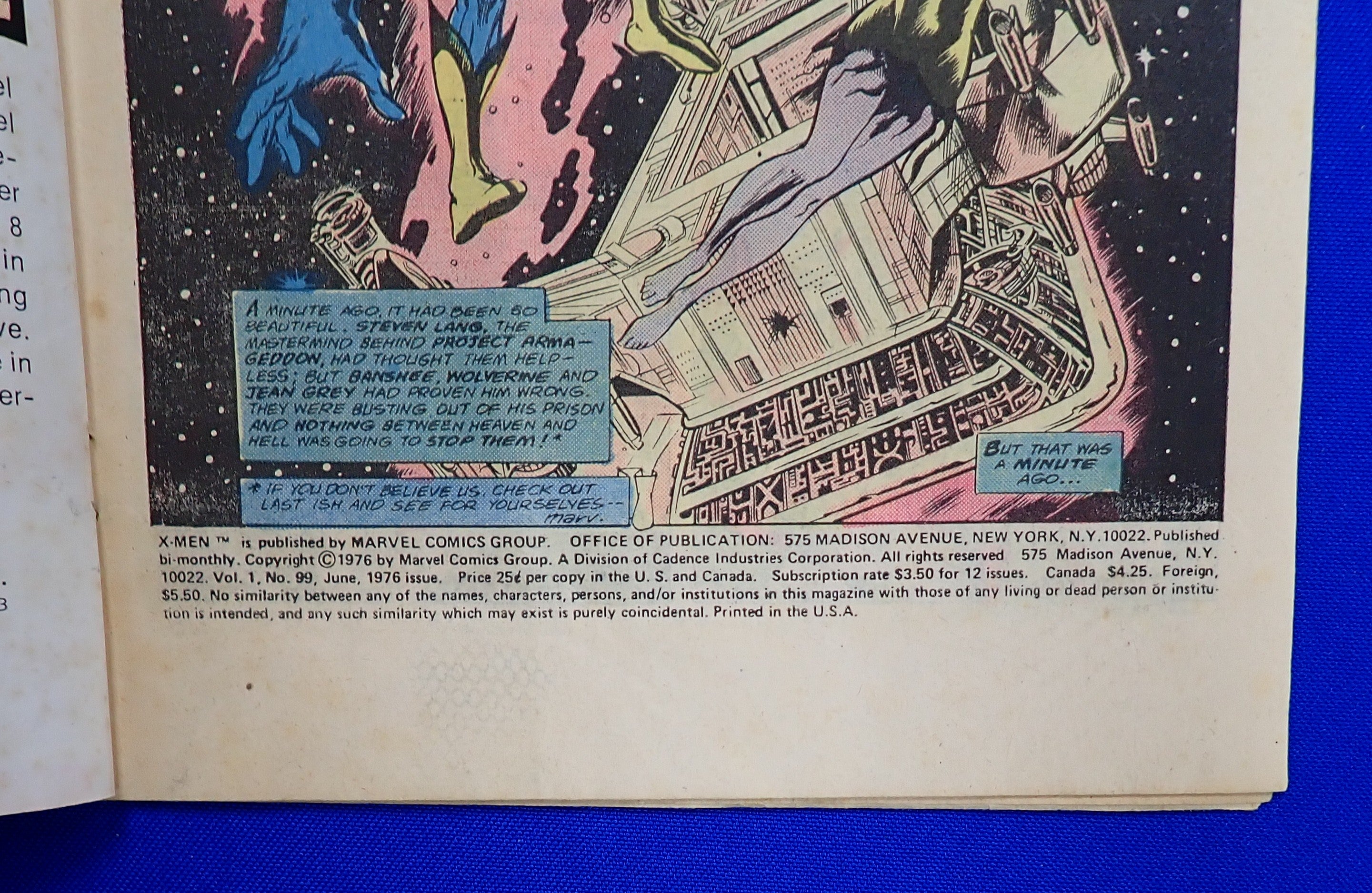 X-Men #99 (1976) - GD/GD- (2.0-2.5) - 1st Cameo App Black Tom Cassidy