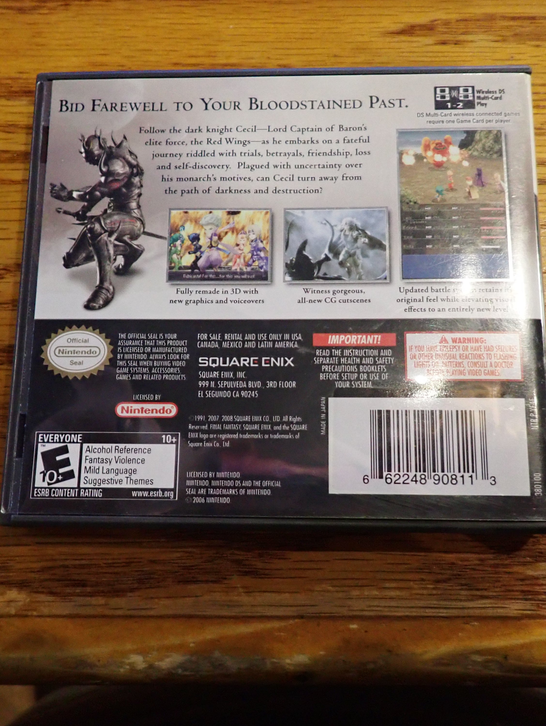 Final Fantasy IV - DS
