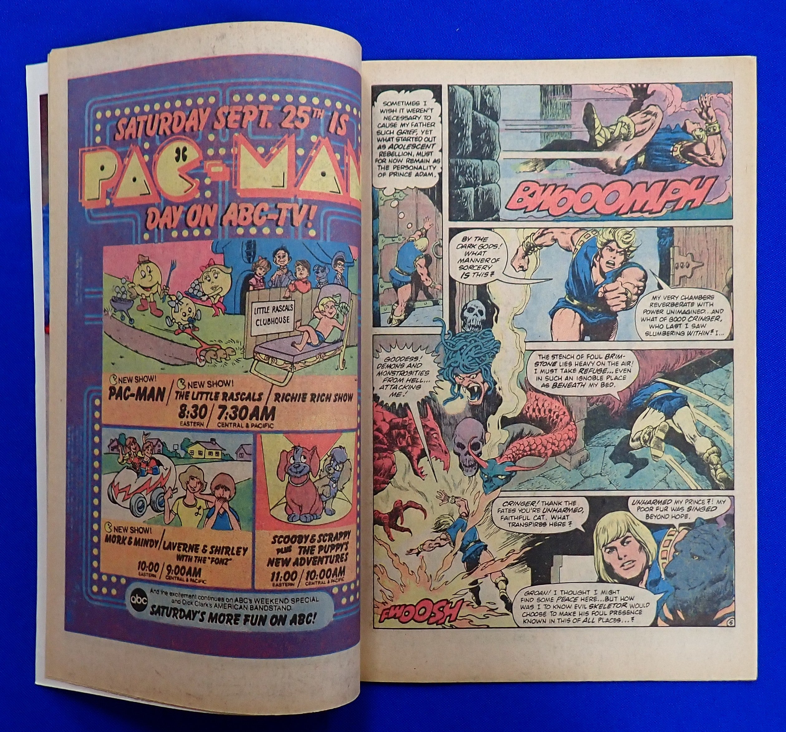 Masters of the Universe #1 (1982) - VF+ (8.5) - Three Issue Limited DC Series