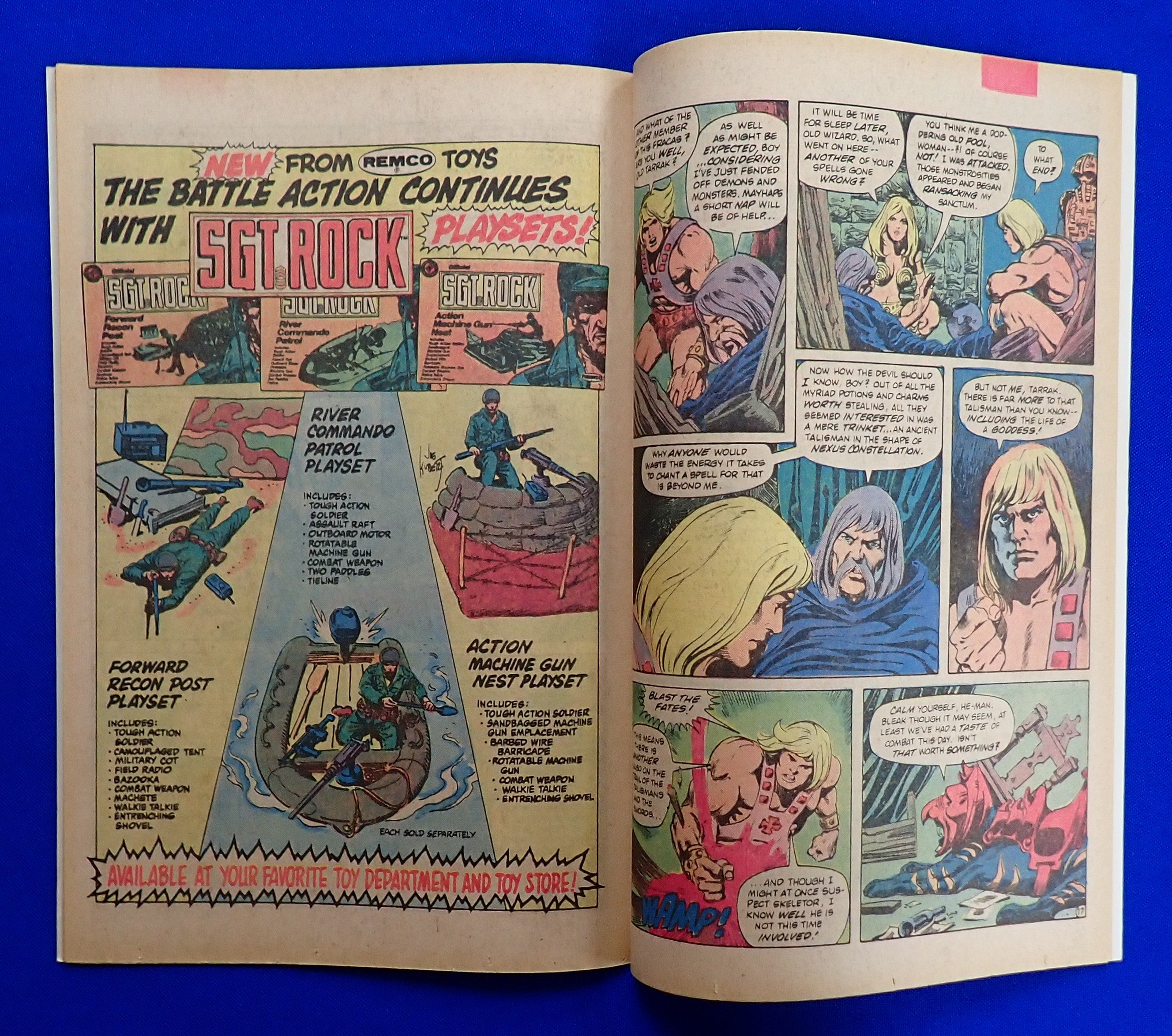 Masters of the Universe #1 (1982) - VF+ (8.5) - Three Issue Limited DC Series