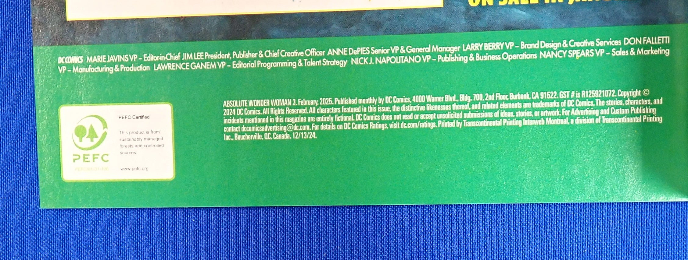 Absolute Wonder Woman (2024) Variant Set - NM+ (9.2+)