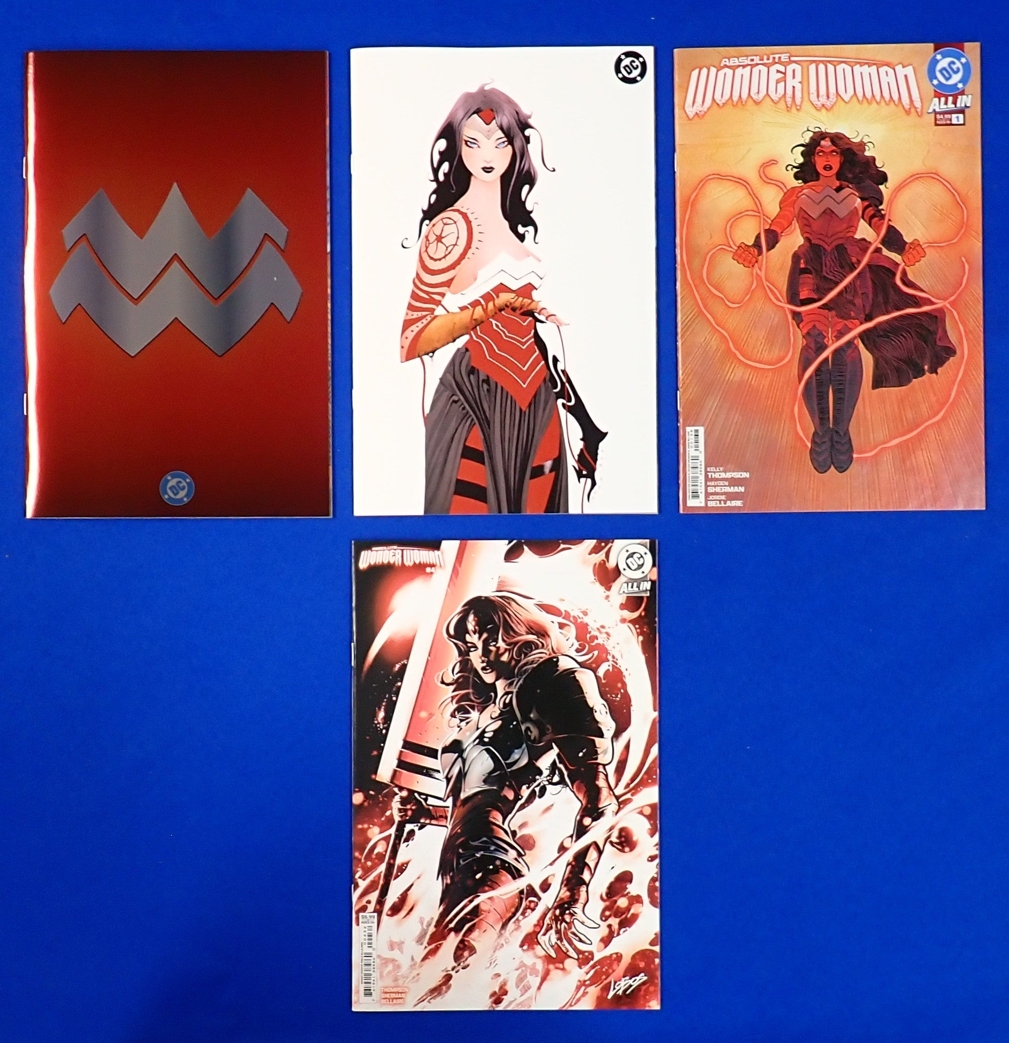 Absolute Wonder Woman (2024) Variant Set - NM+ (9.2+)