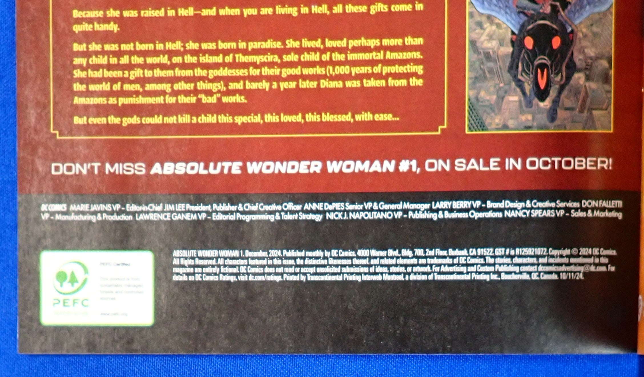 Absolute Wonder Woman (2024) Variant Set - NM+ (9.2+)