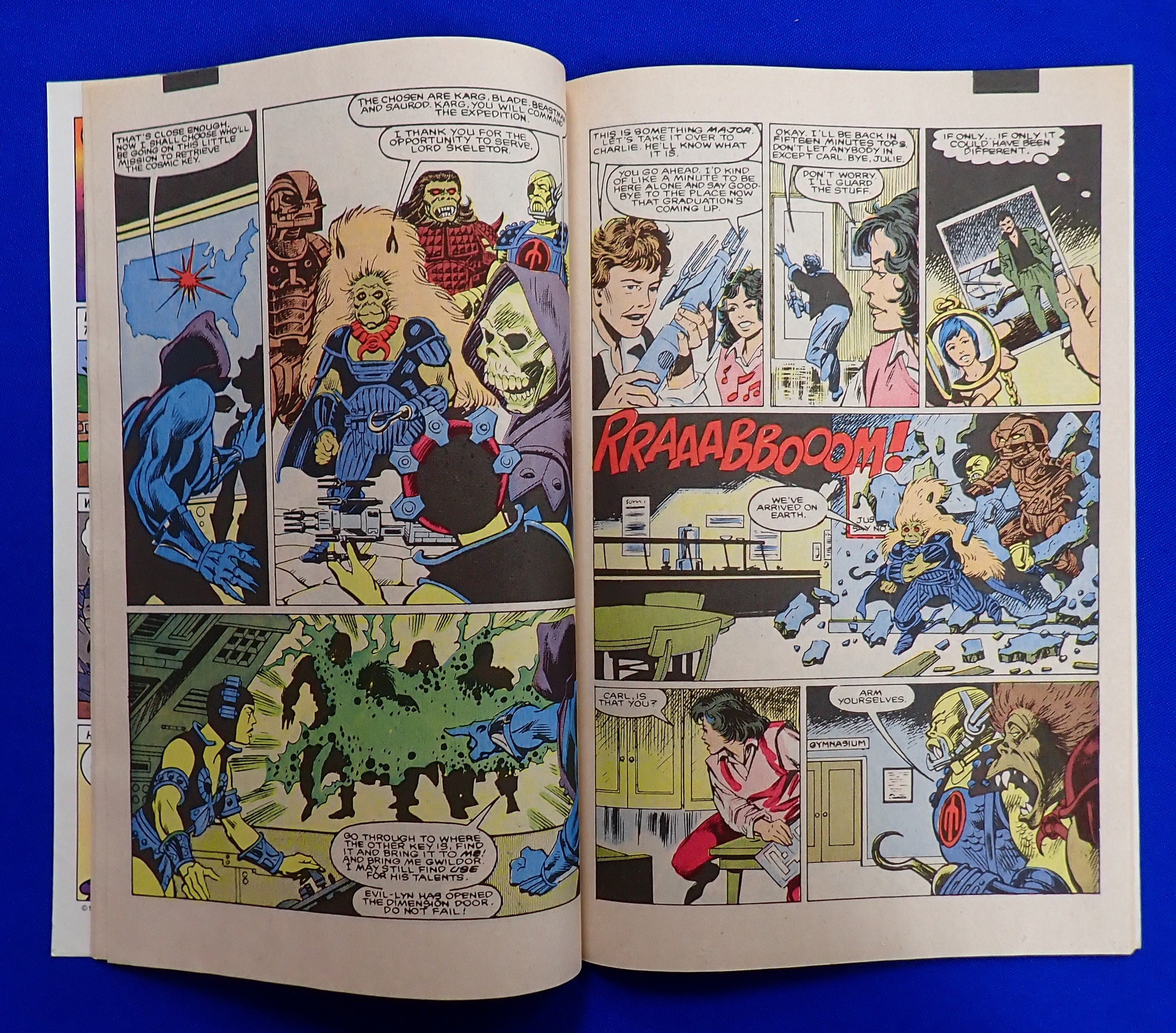 Masters of the Universe: The Motion Picture #1 (1987) - VF+ (8.5) - Comic Adaptation of Script