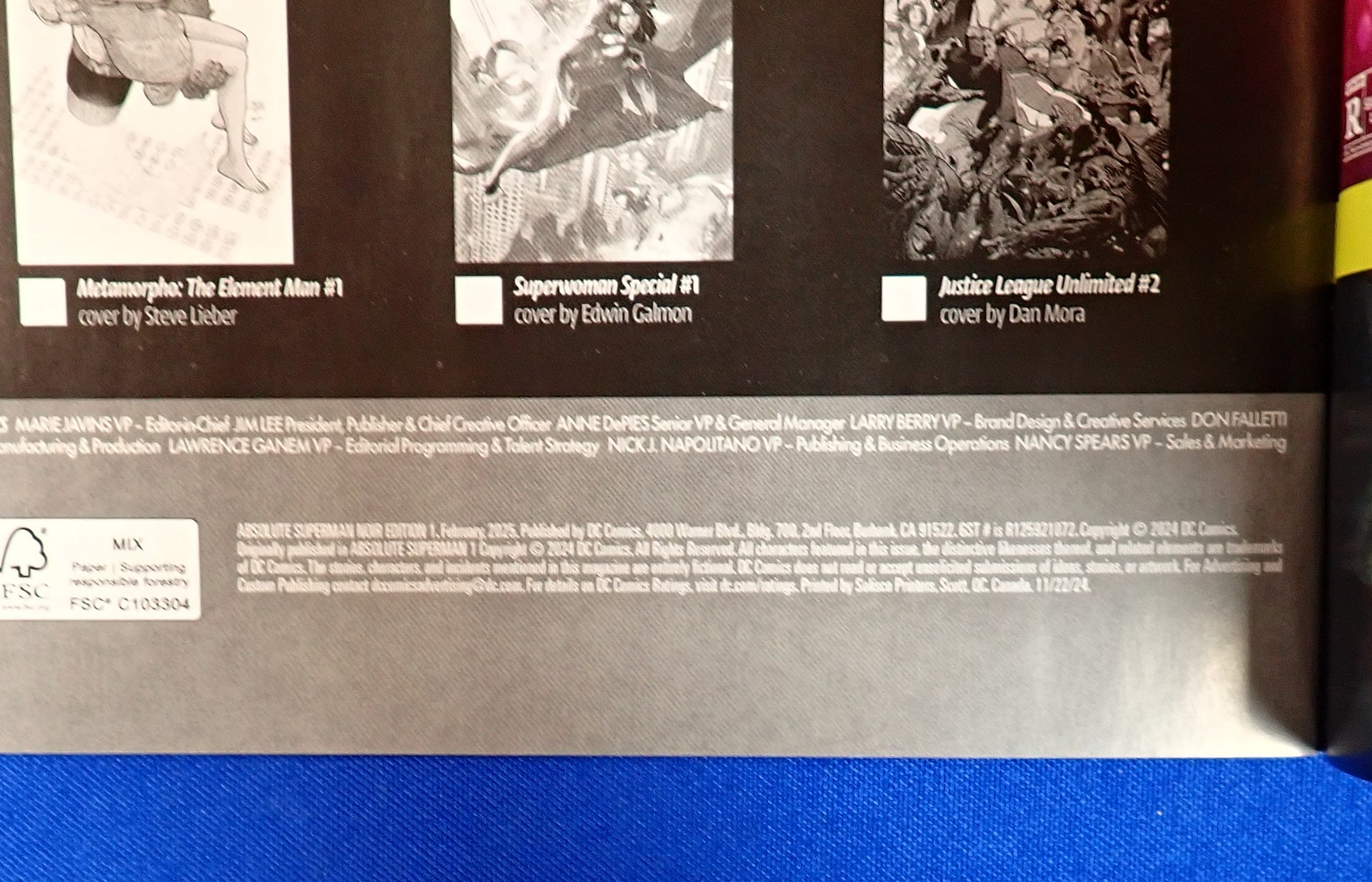 Absolute Superman (2024) Variant Set - NM+ (9.2+)