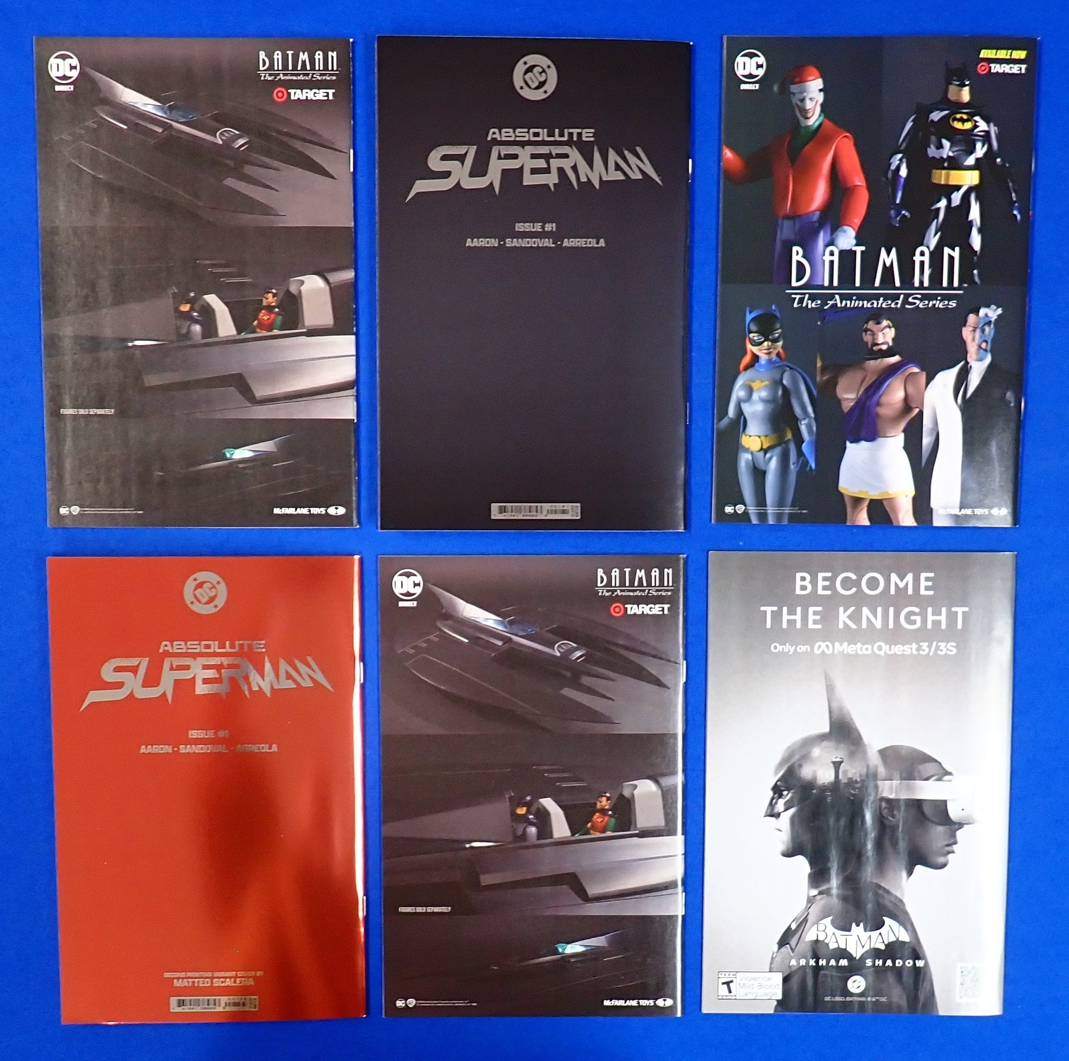 Absolute Superman (2024) Variant Set - NM+ (9.2+)