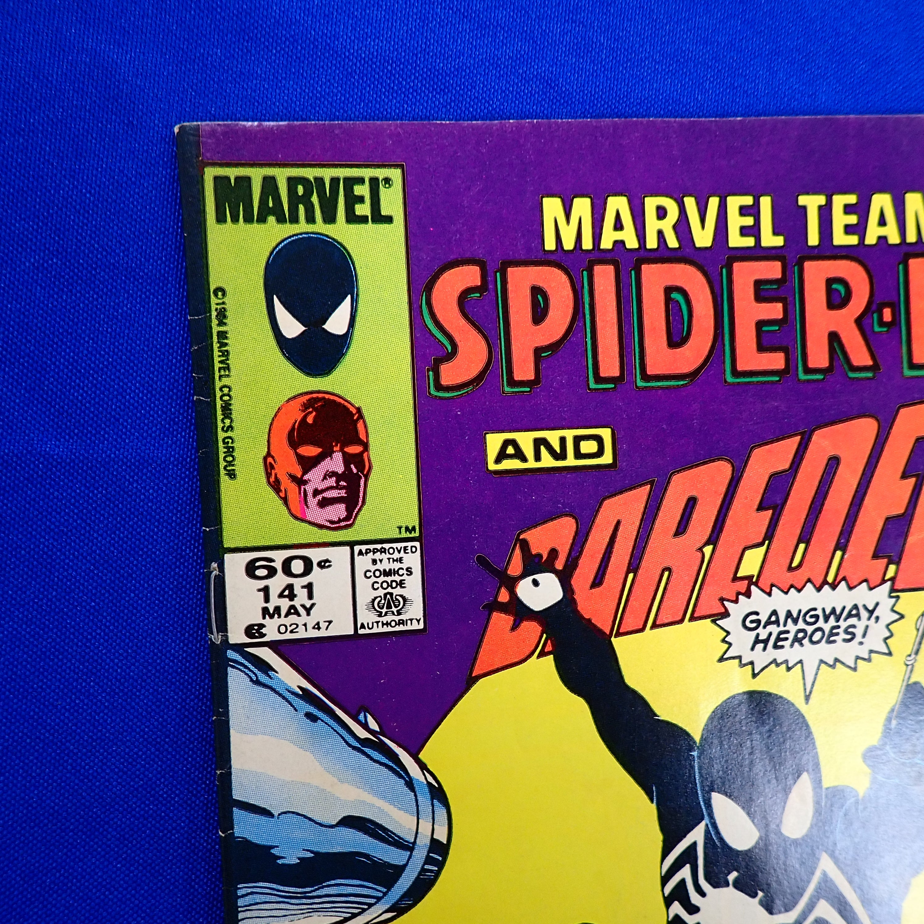 Marvel Team-Up #141 (1984) - FN/FN- (5.5-6.0) - 2nd Black Costume App.