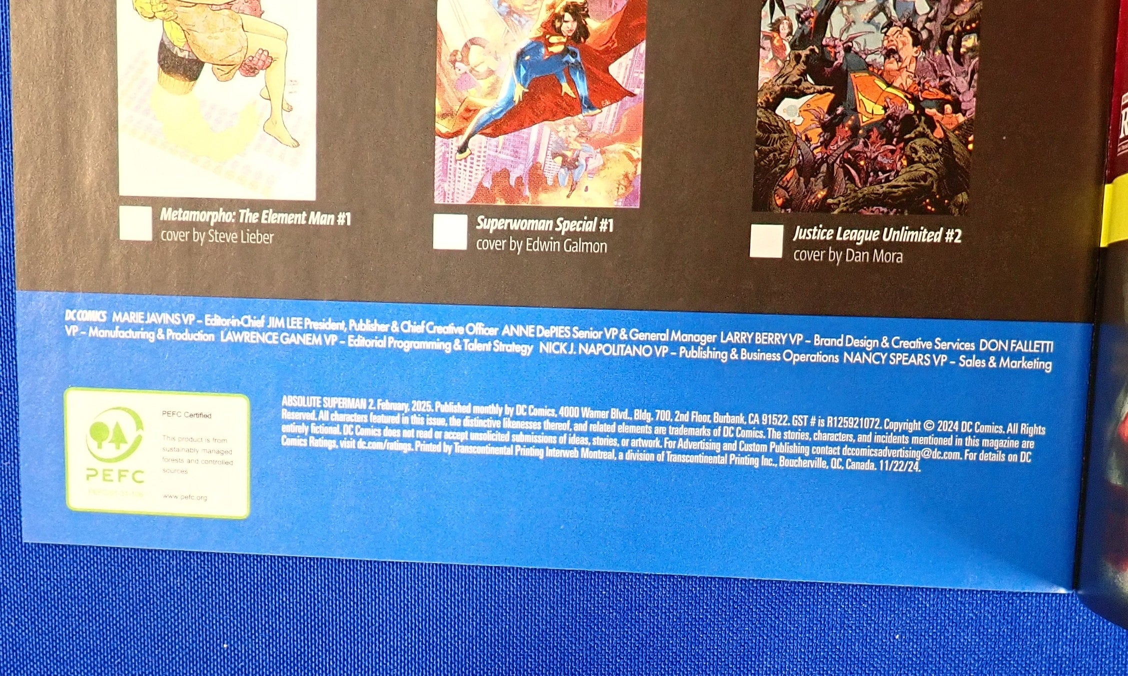 Absolute Superman (2024) Variant Set - NM+ (9.2+)