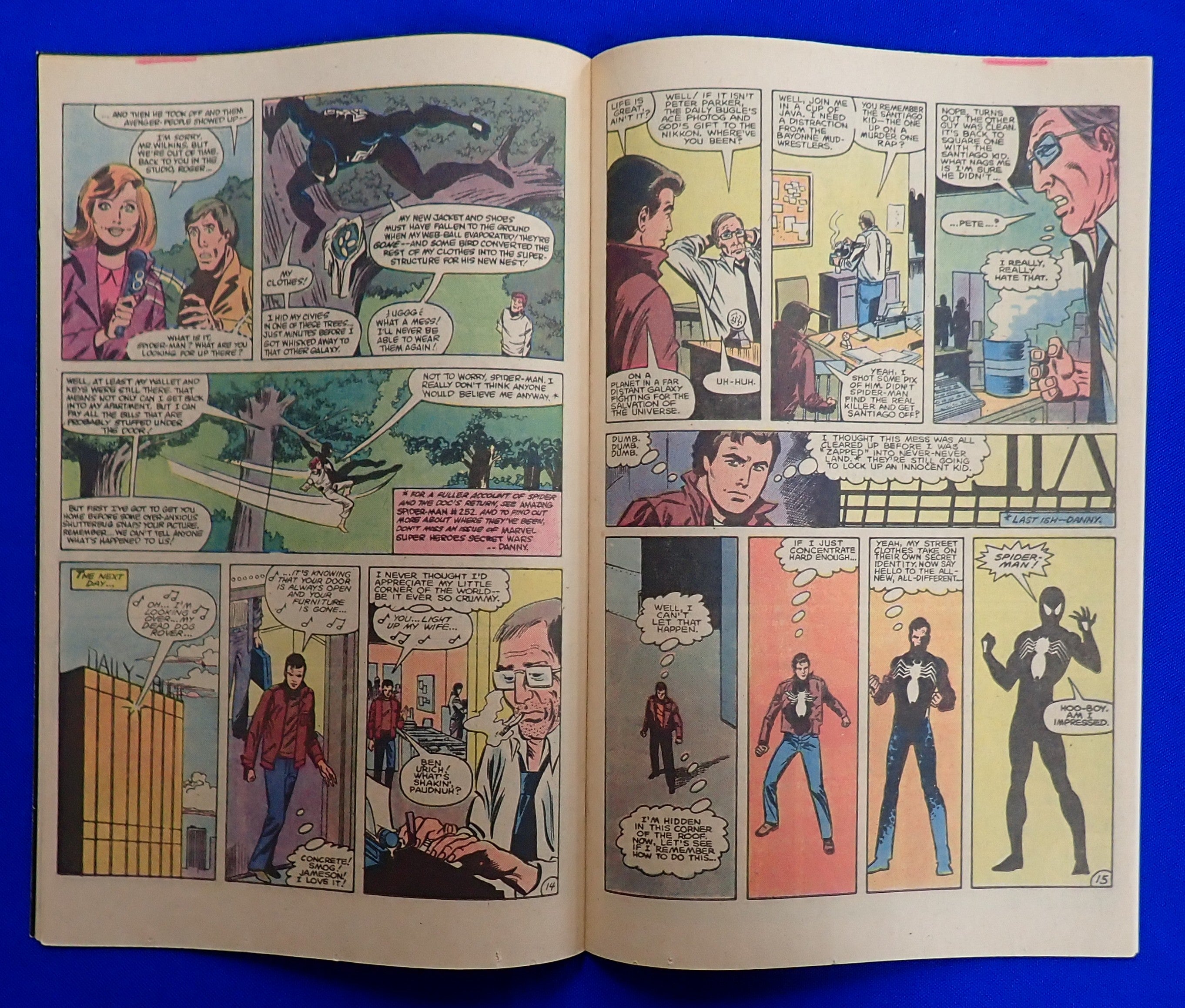 Marvel Team-Up #141 (1984) - FN/FN- (5.5-6.0) - 2nd Black Costume App.