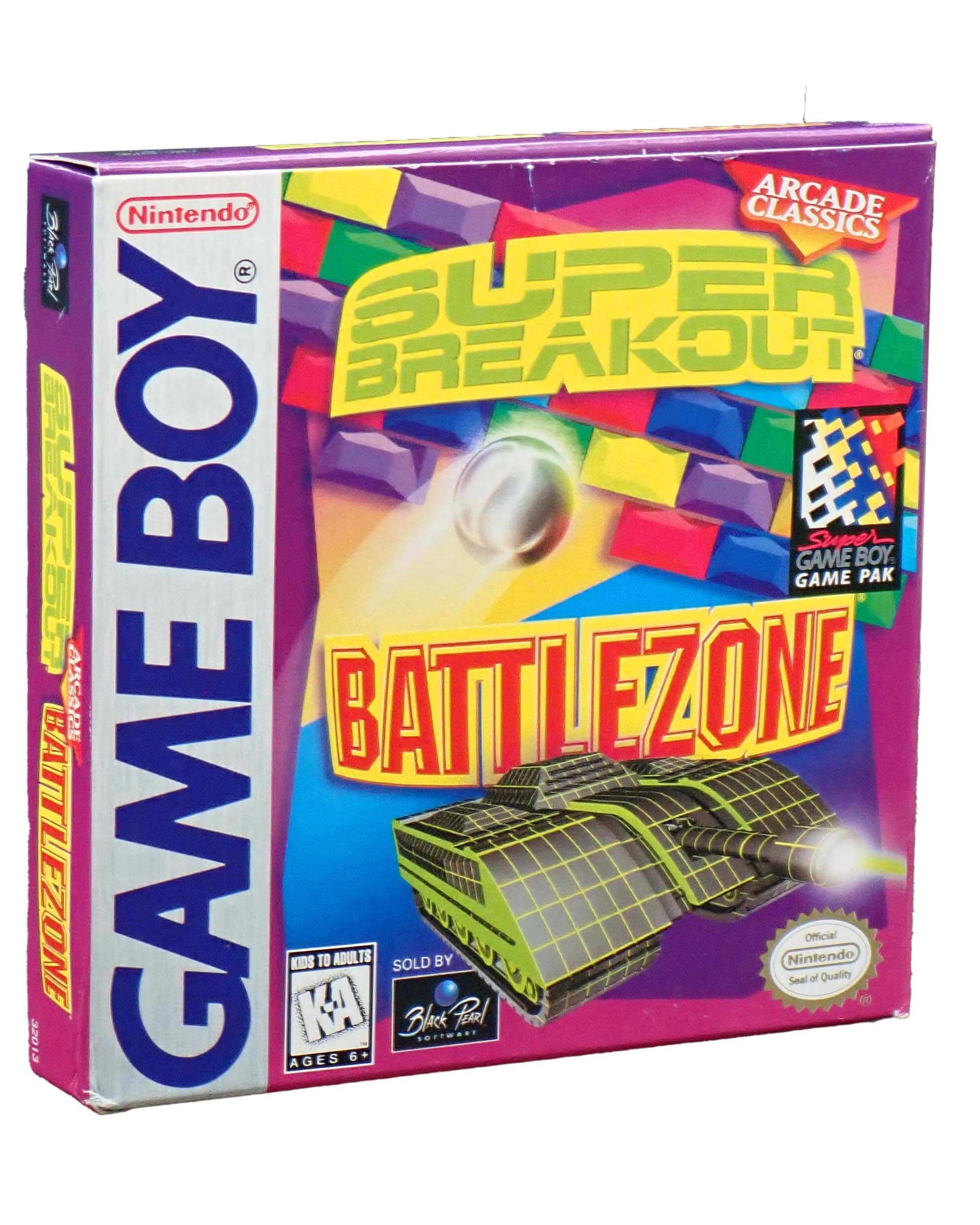 Super Breakout / Battlezone - Game Boy