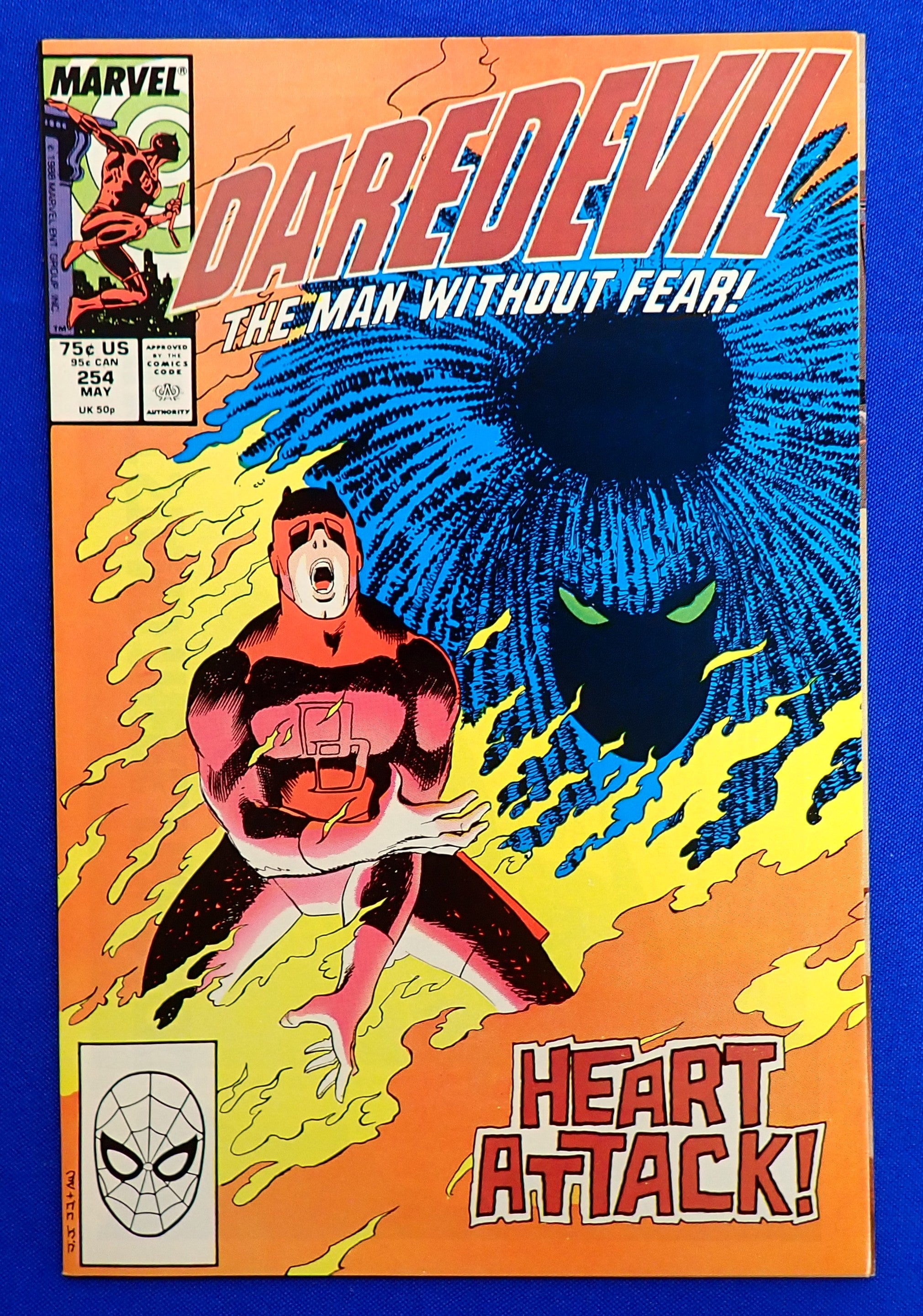 Daredevil #254 (1988) - NM- (9.2+) - 1st App./Origin Typhoid Mary