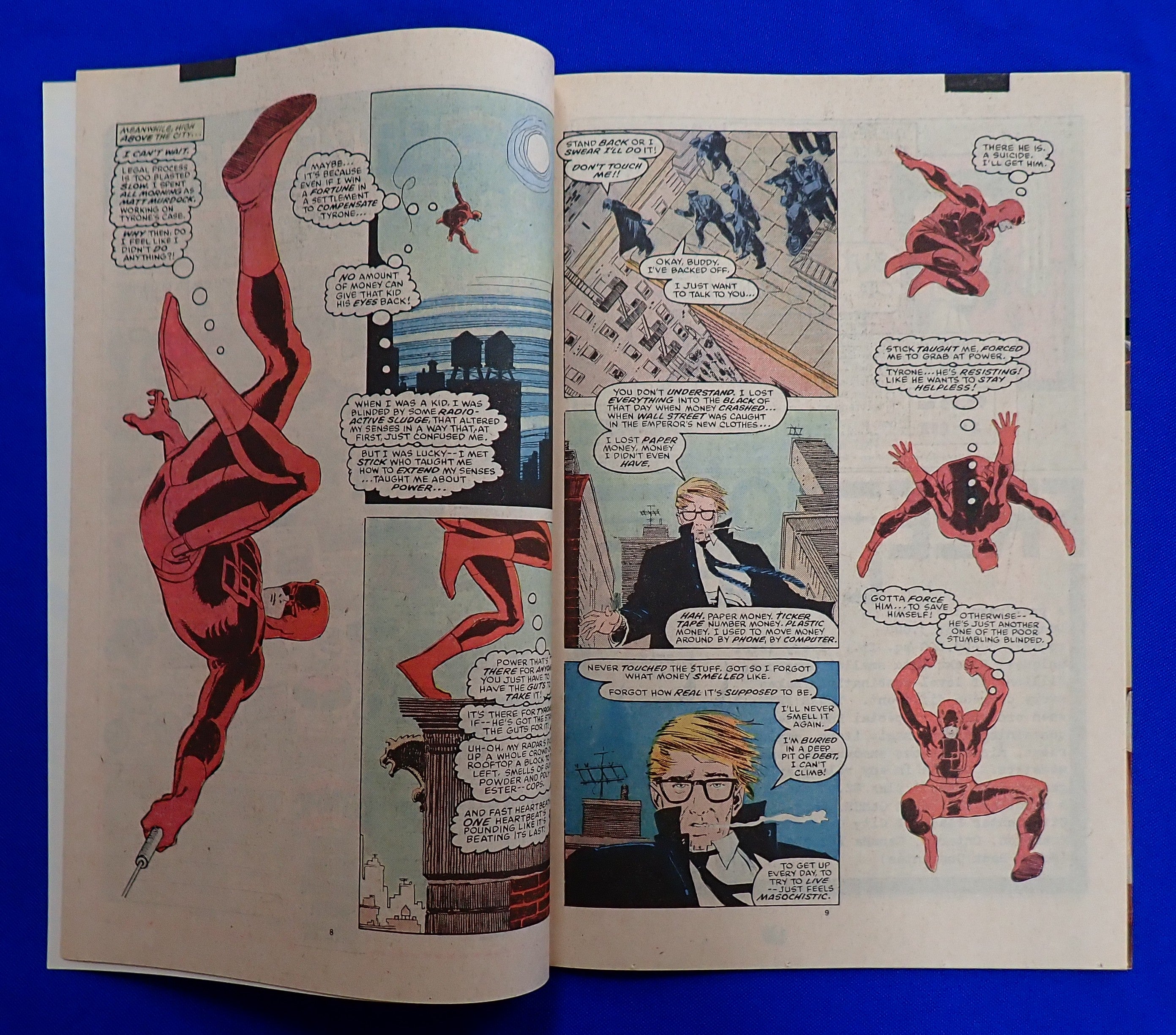 Daredevil #254 (1988) - NM- (9.2+) - 1st App./Origin Typhoid Mary
