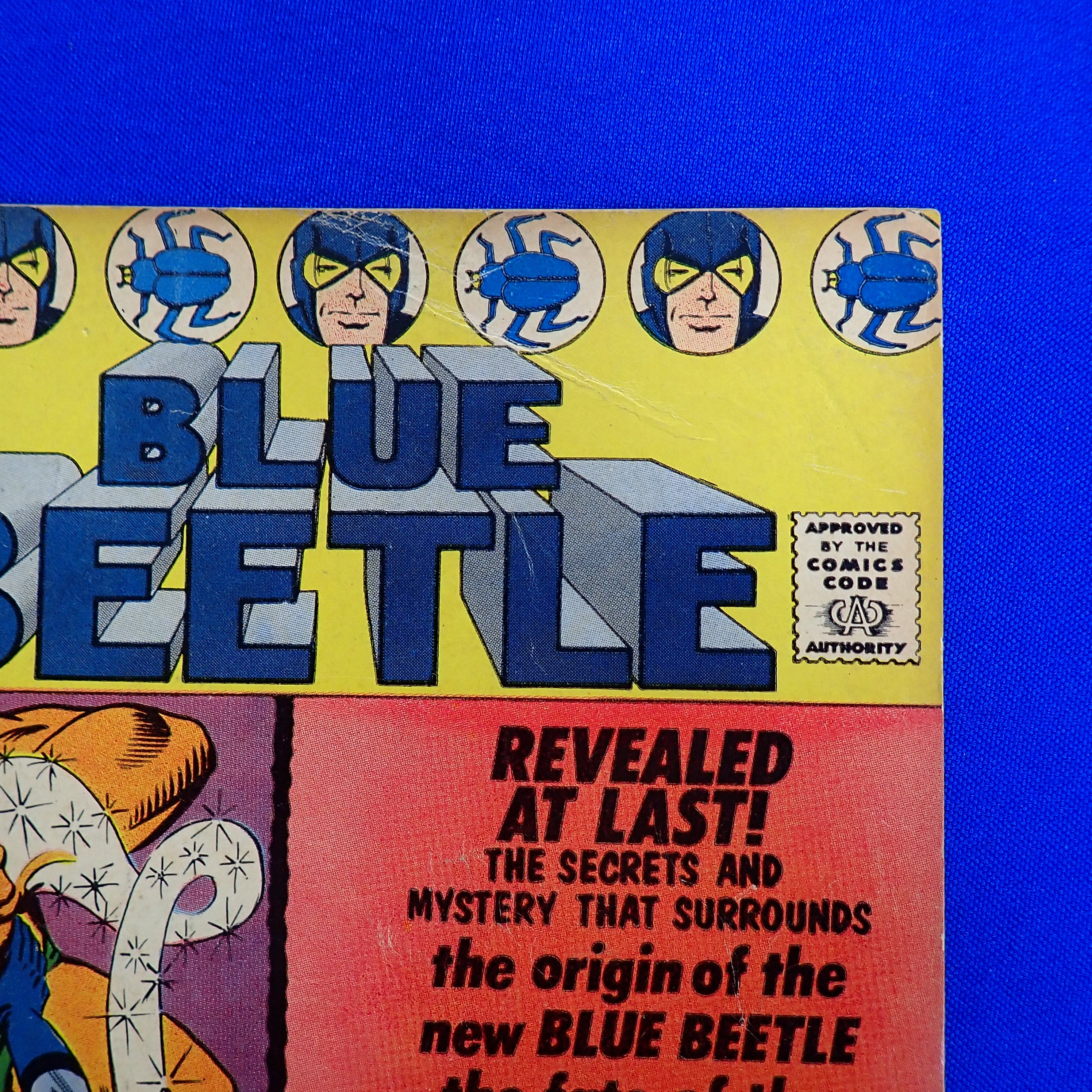 Blue Beetle #2 (1967) - GD/VG- (3.0-3.5) - Blue Beetle Origin + 2nd App. Question