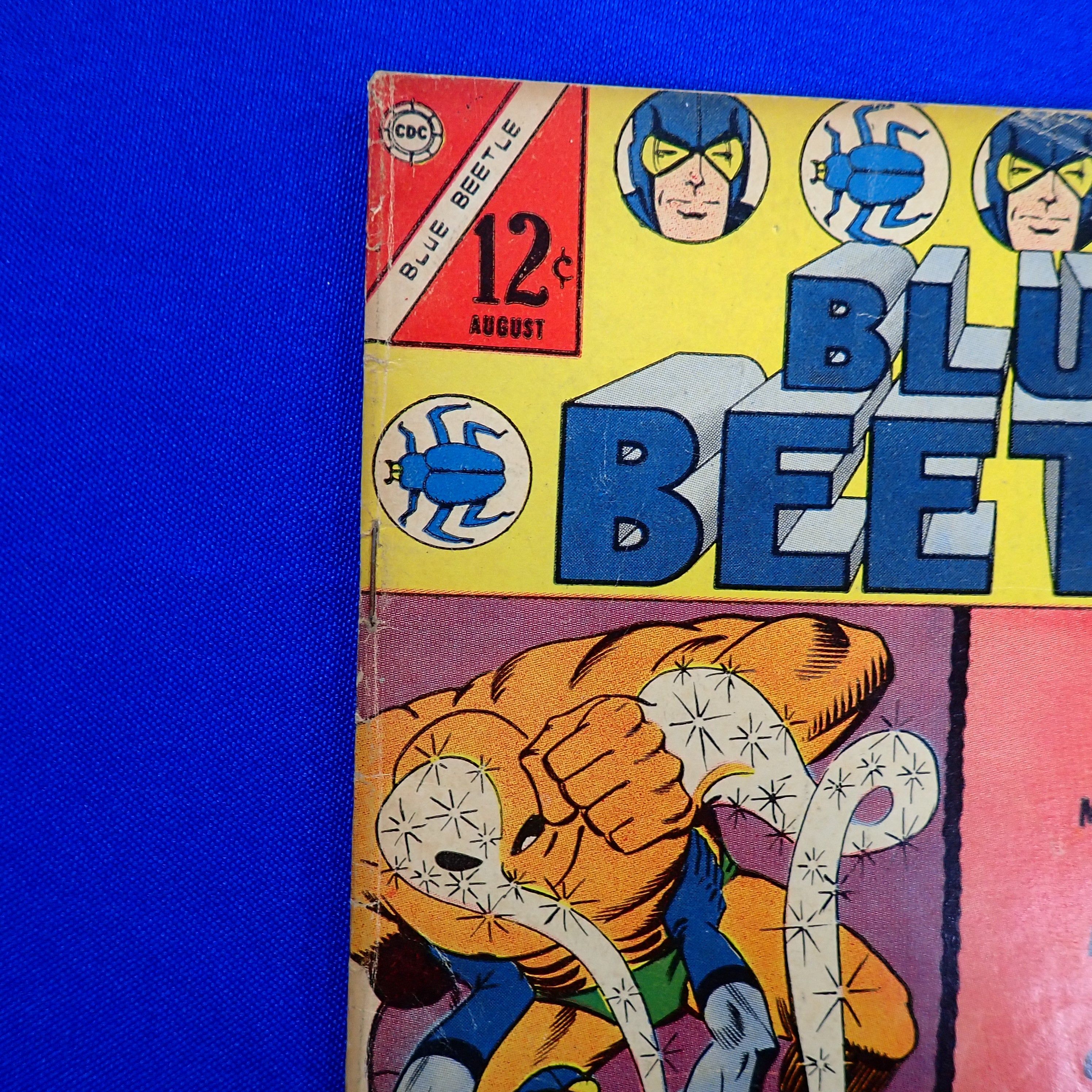 Blue Beetle #2 (1967) - GD/VG- (3.0-3.5) - Blue Beetle Origin + 2nd App. Question
