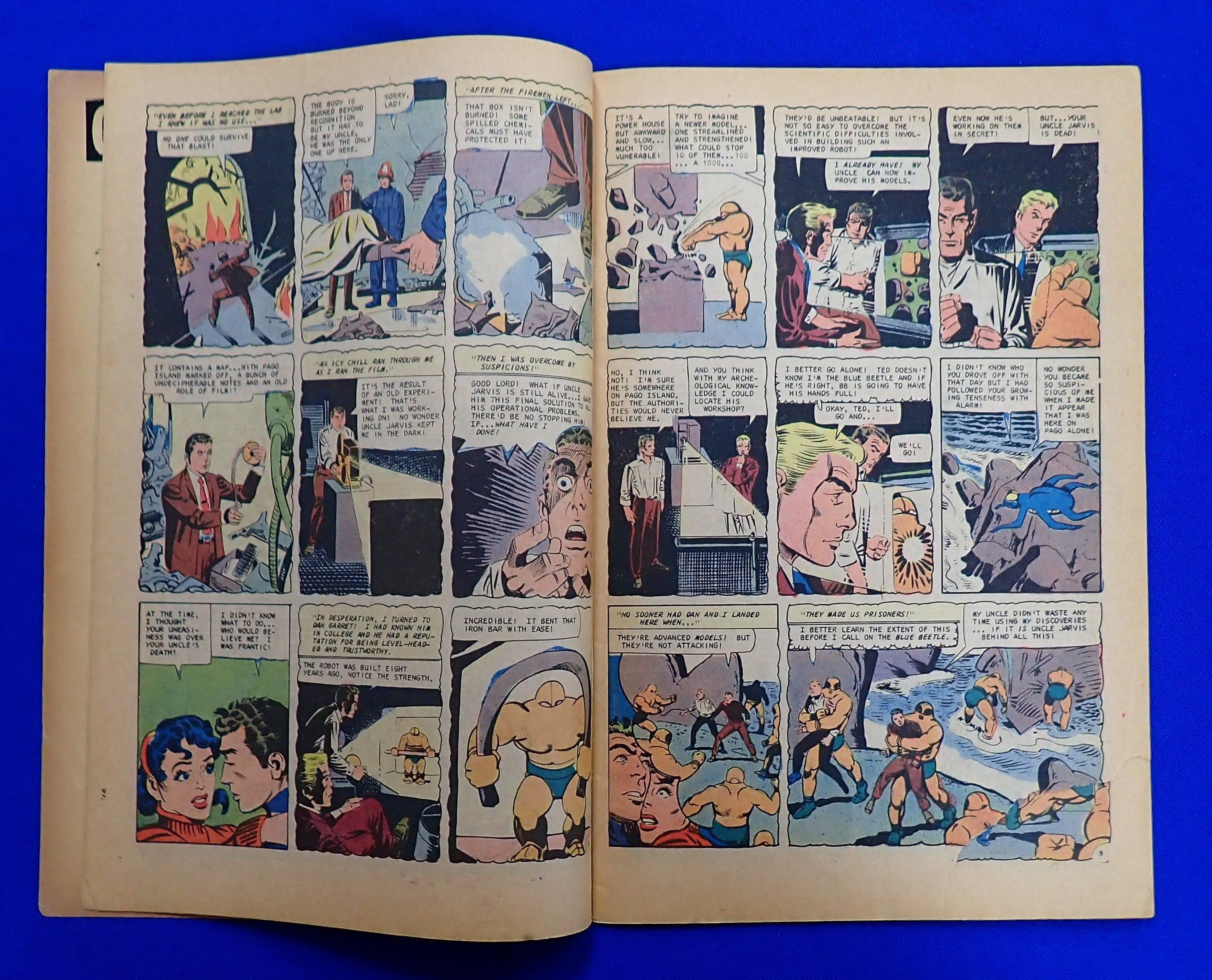 Blue Beetle #2 (1967) - GD/VG- (3.0-3.5) - Blue Beetle Origin + 2nd App. Question