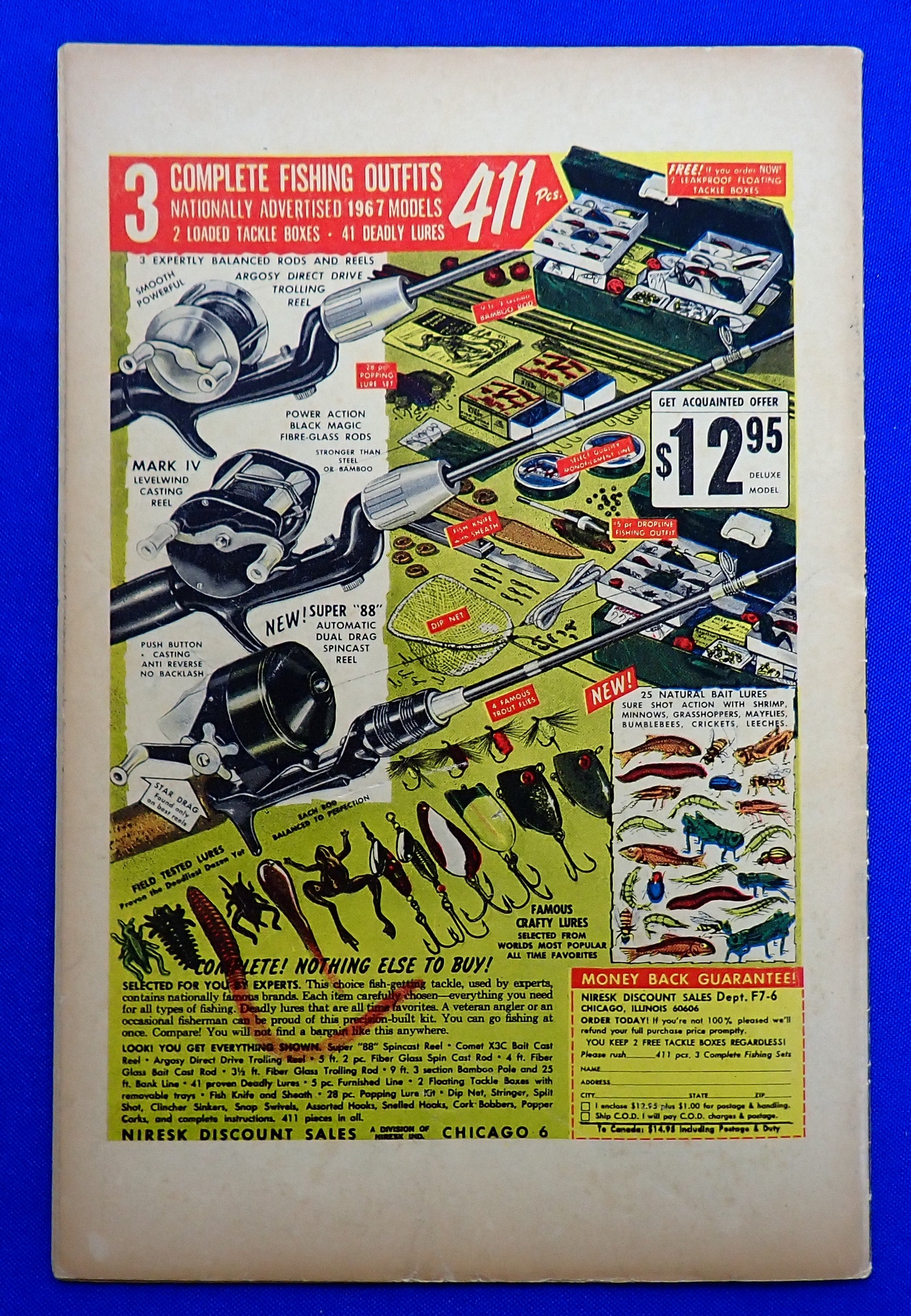 Blue Beetle #2 (1967) - GD/VG- (3.0-3.5) - Blue Beetle Origin + 2nd App. Question