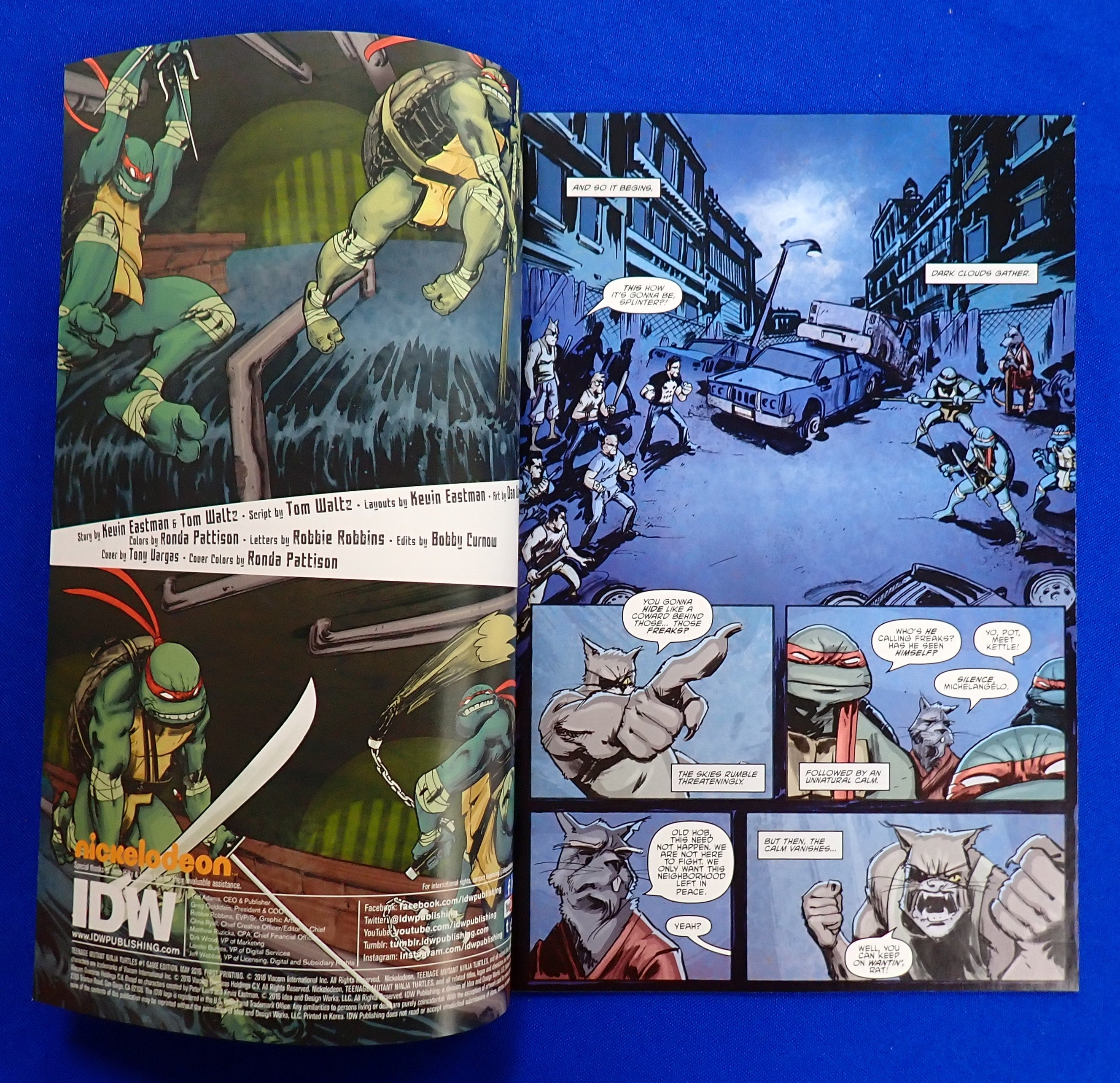 Teenage Mutant Ninja Turtles #1 (2011) - VF/NM- (9.0-9.2) - Game Edition Variant