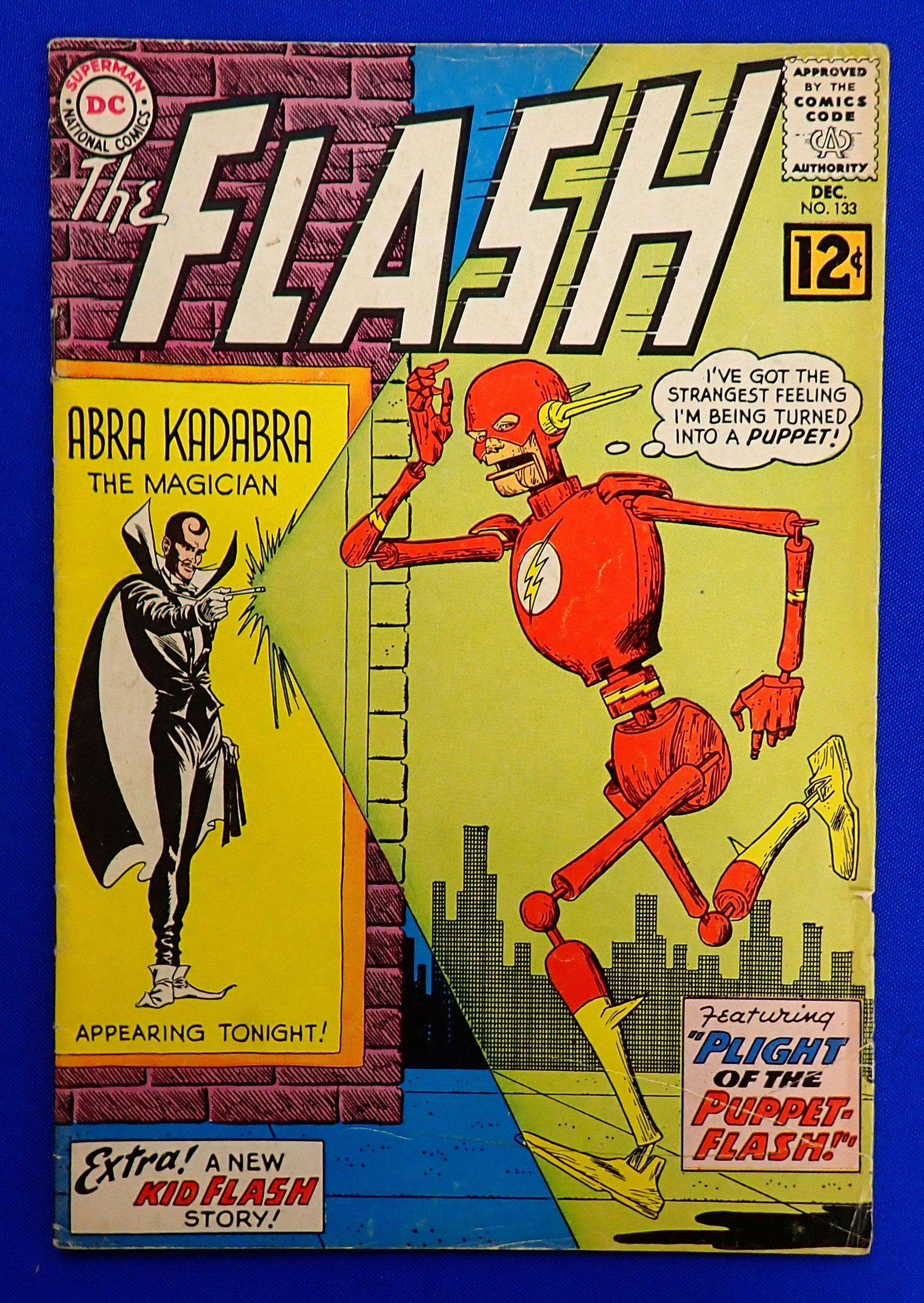 Flash #133 (1962) - GD/VG- (3.0-3.5) - 2nd App. of Abra Kadabra
