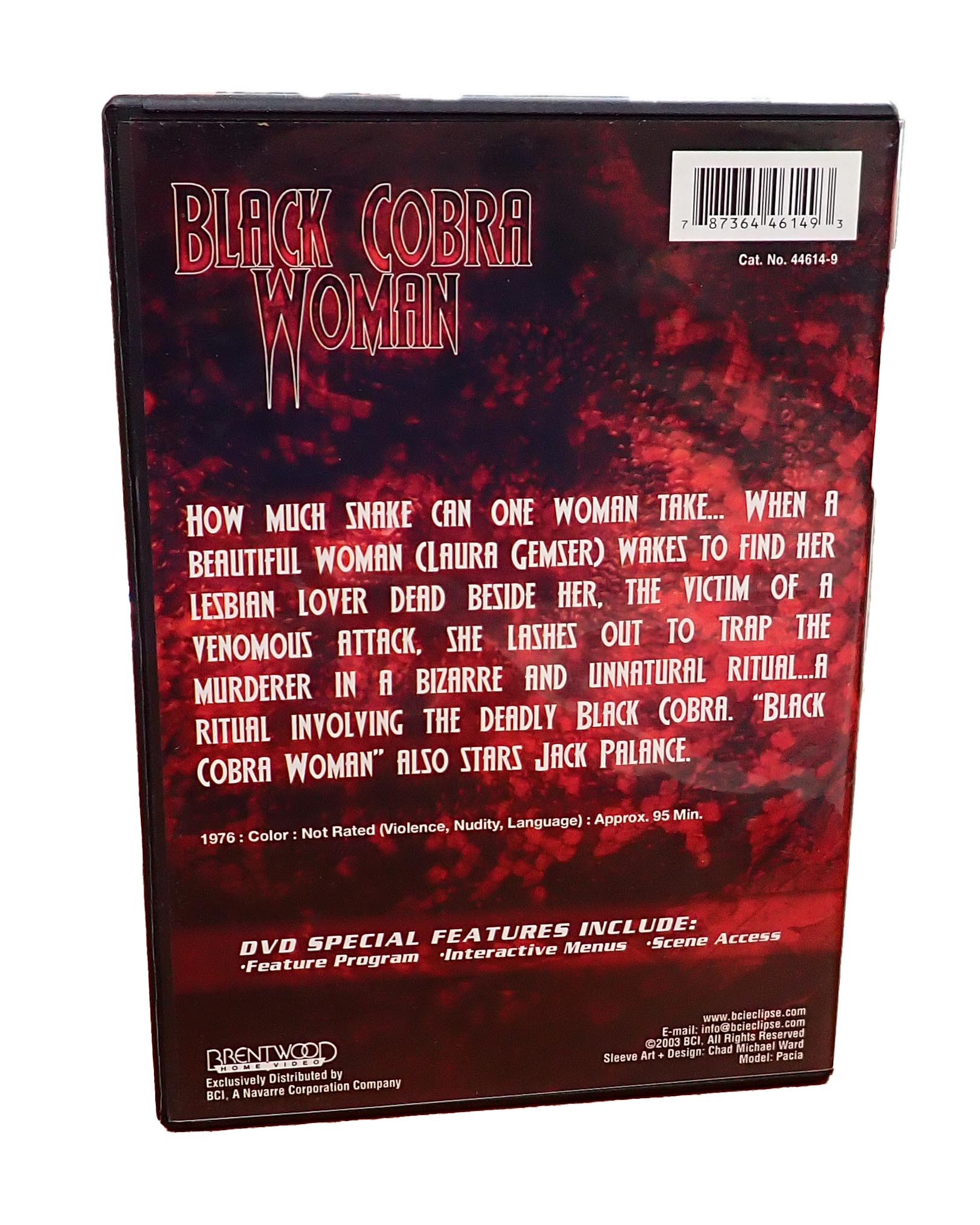 Black Cobra Woman - DVD