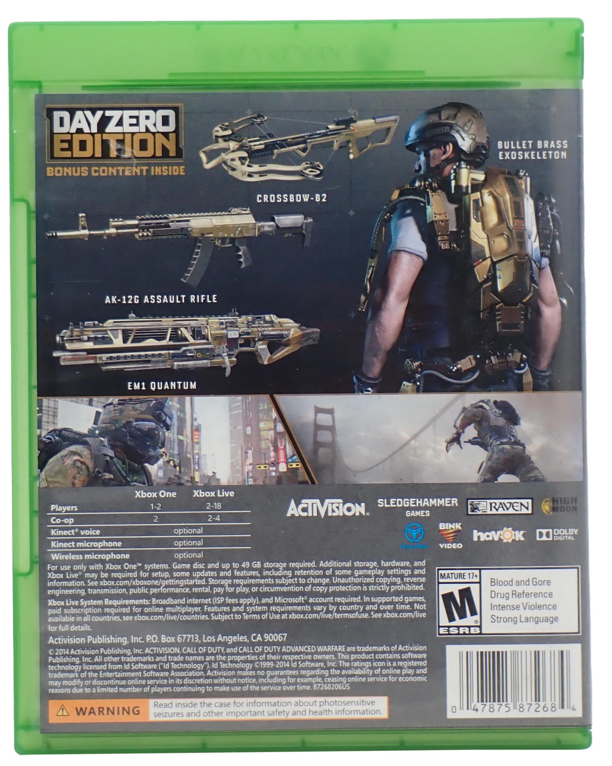 Call of Duty Advanced Warfare [Day Zero Edition] - Xbox One