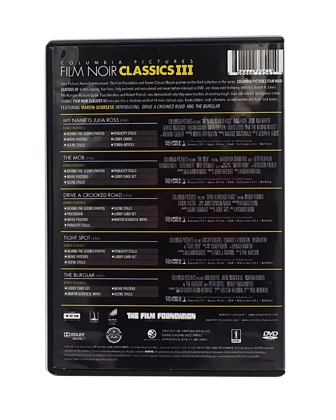 Film Noir Classics III - DVD