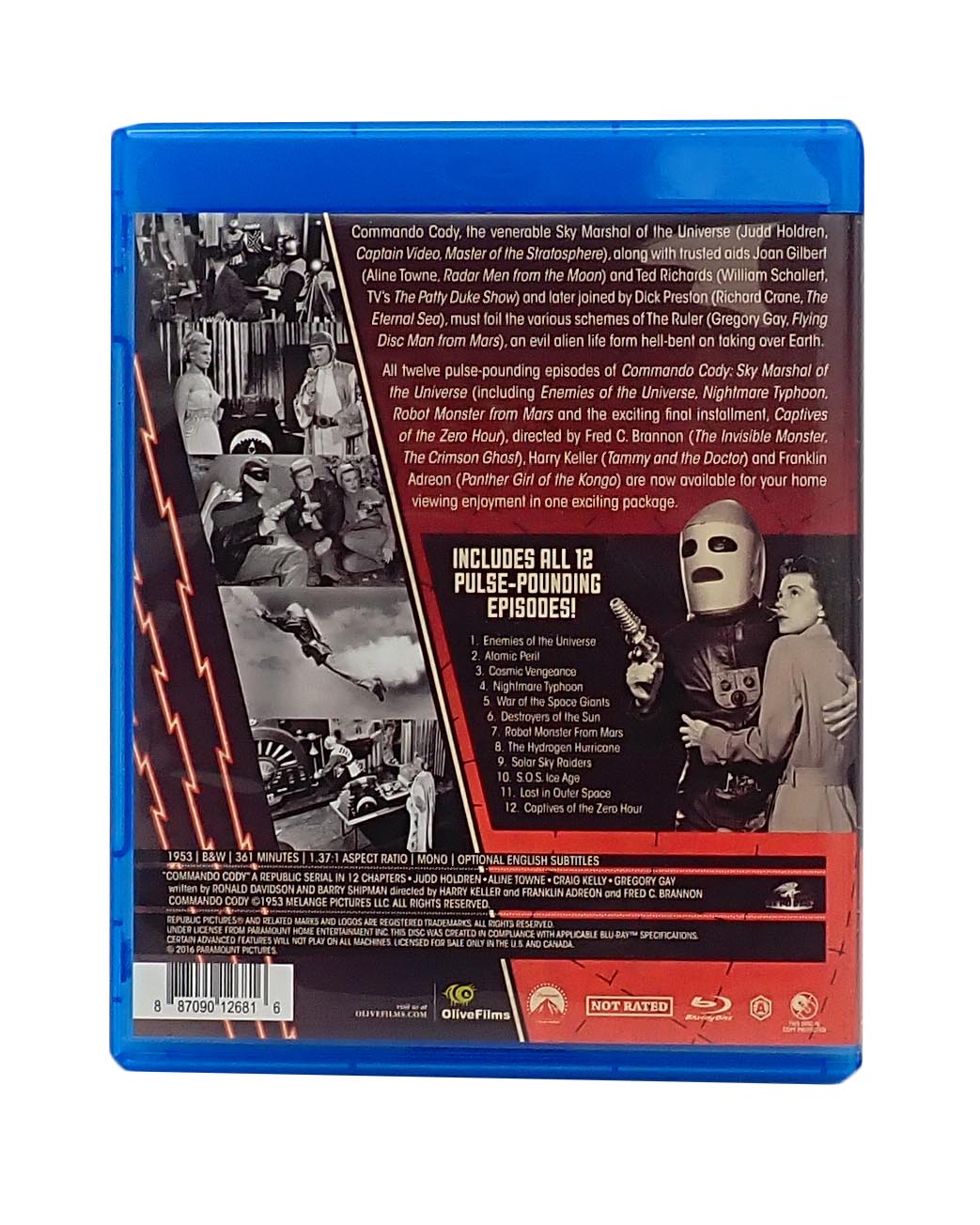 Commando Cody: Sky Marshall of the Universe - Blu Ray