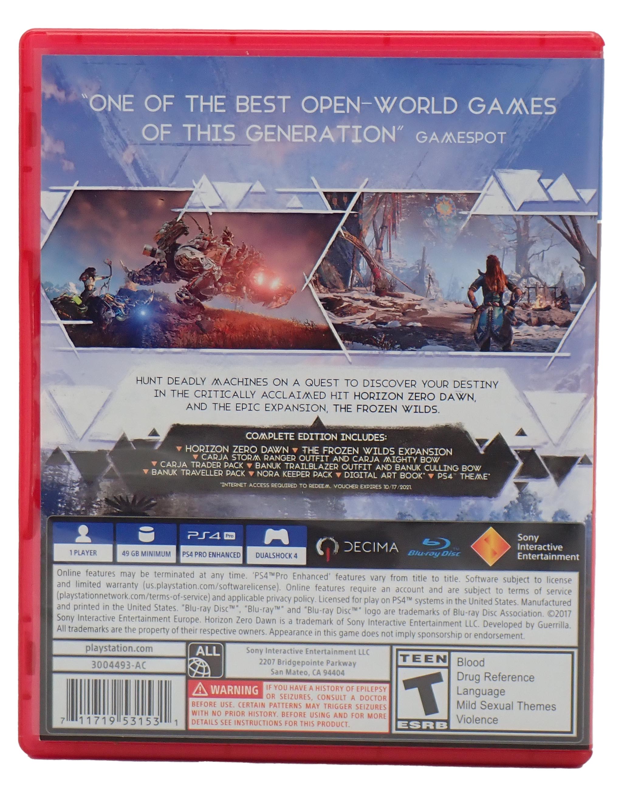 Horizon Zero Dawn Complete Edition [PlayStation Hits] - PS4