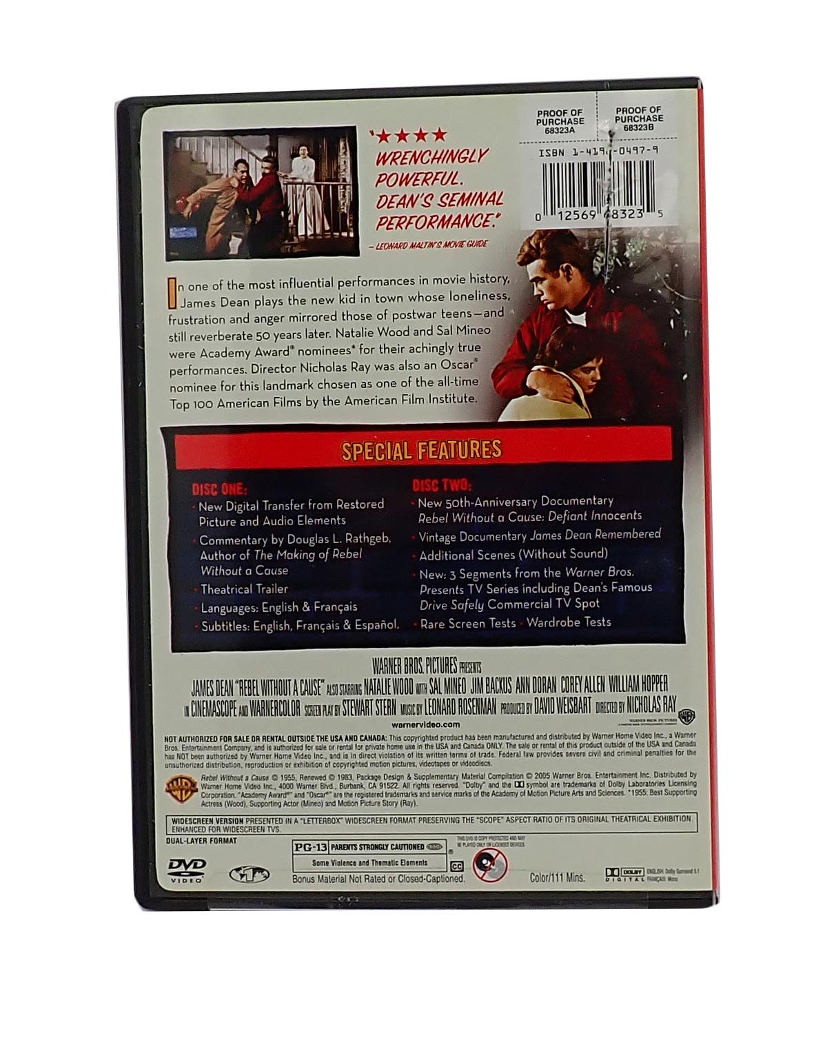 Rebel Without A Cause - DVD