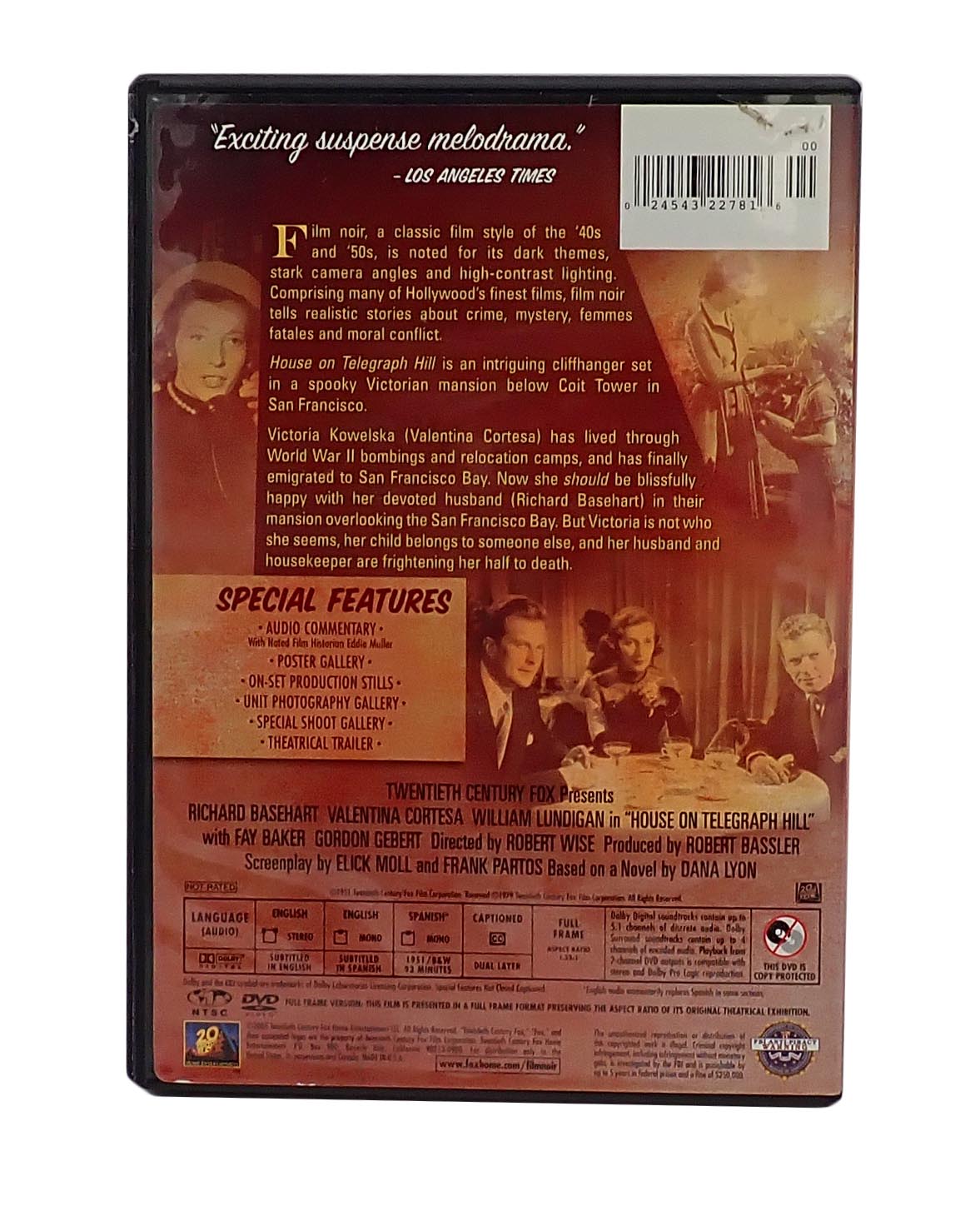 House of Telegraph Hill - DVD