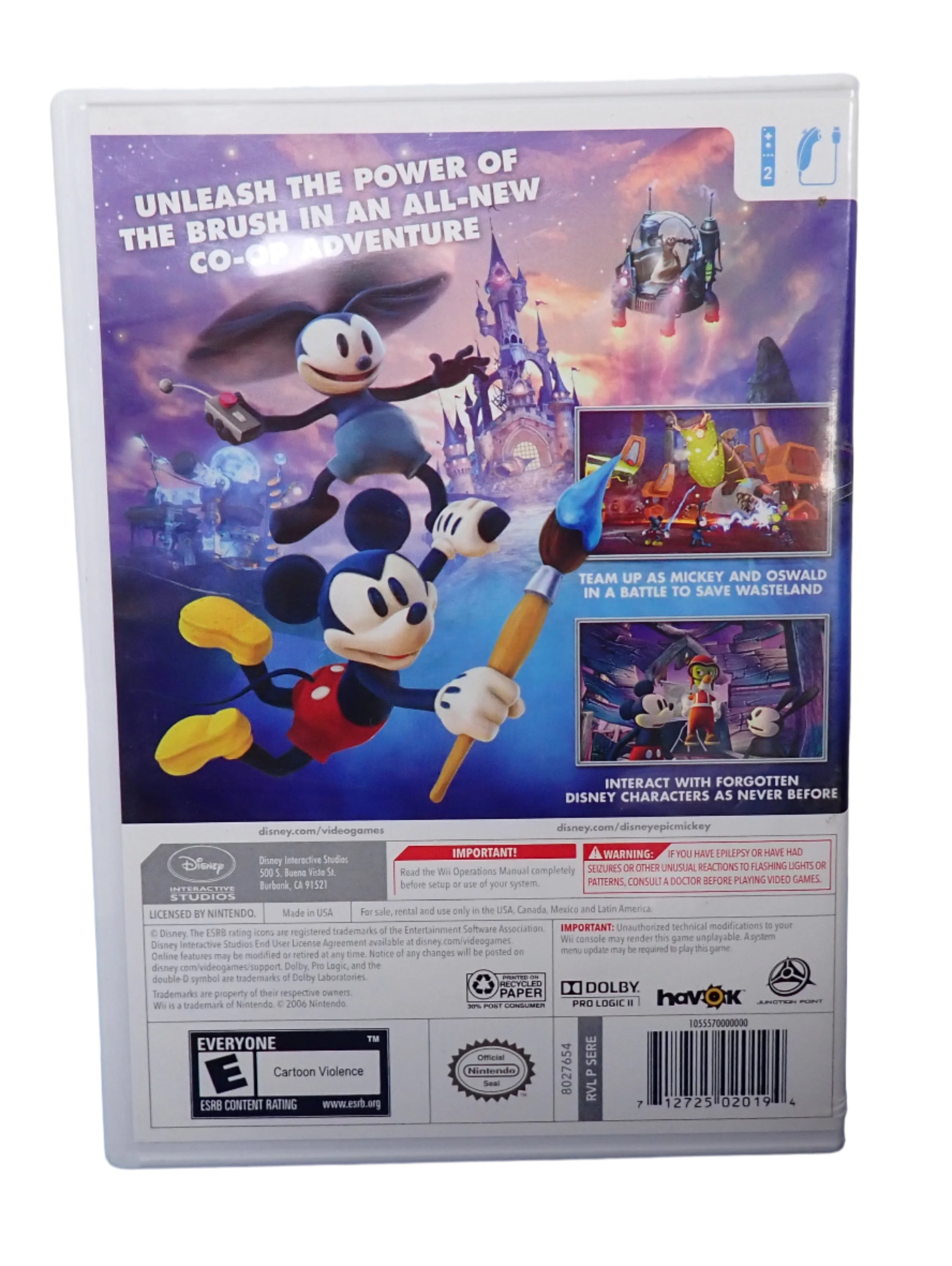 Epic Mickey 2: The Power of Two - Wii