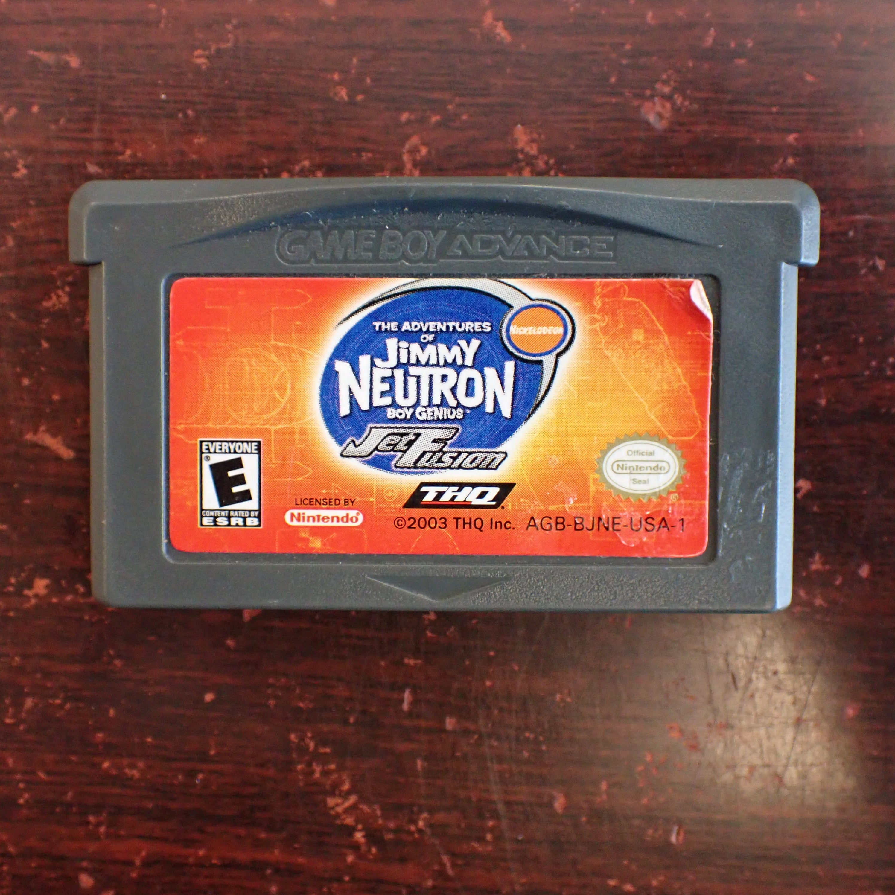 The Adventures of Jimmy Neutron Boy Genius: Jet Fusion - GBA