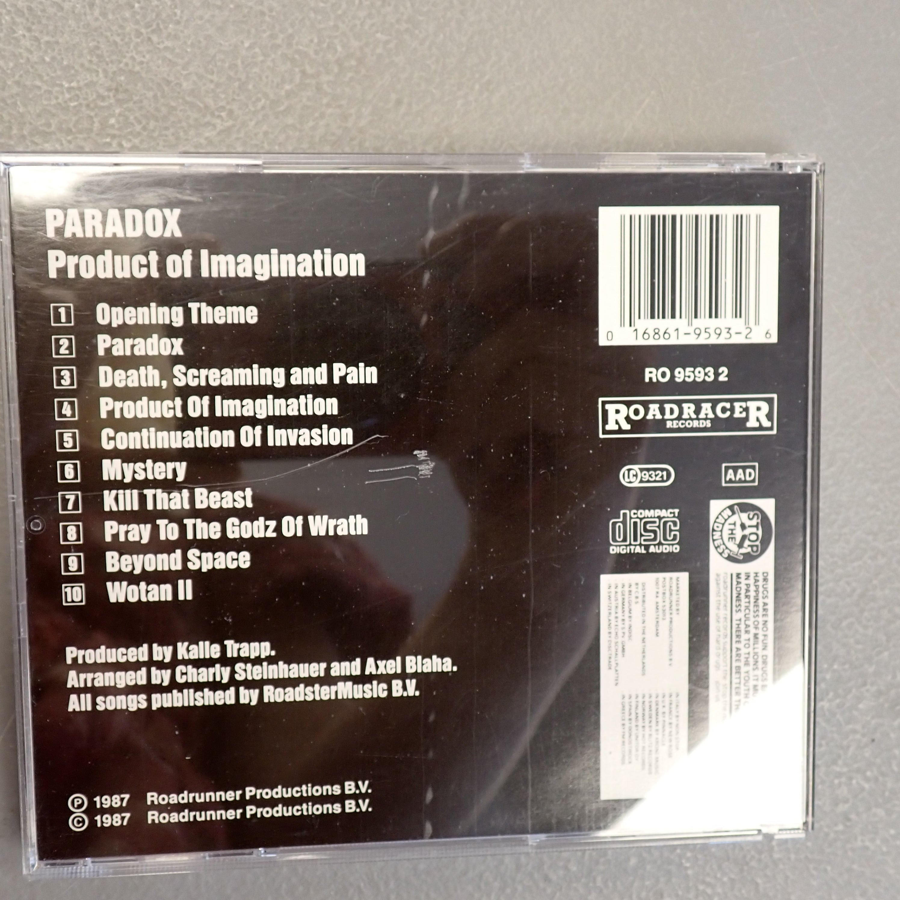 Paradox - Product of Imagination CD