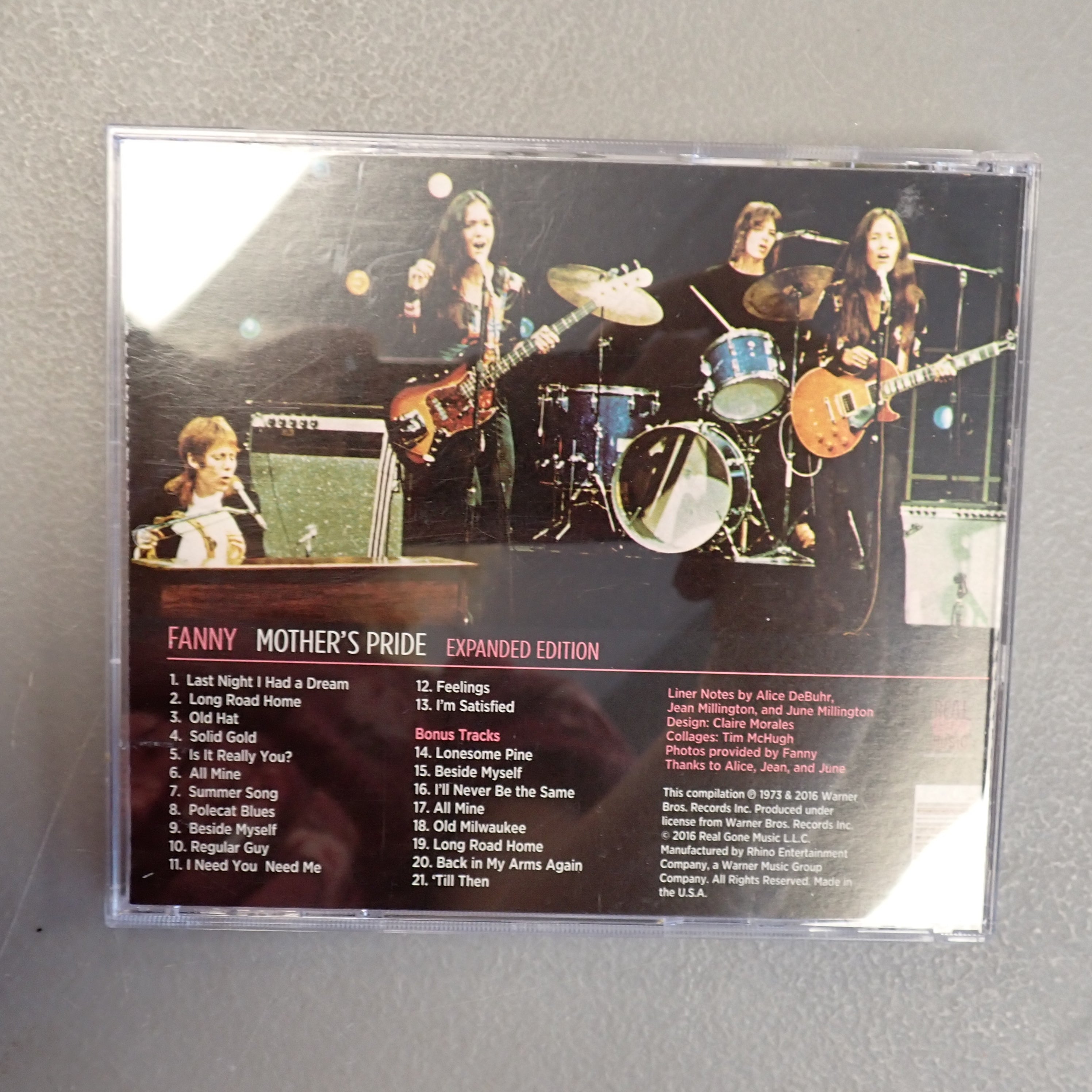 Fanny - Mother's Pride (Expanded Edition) CD
