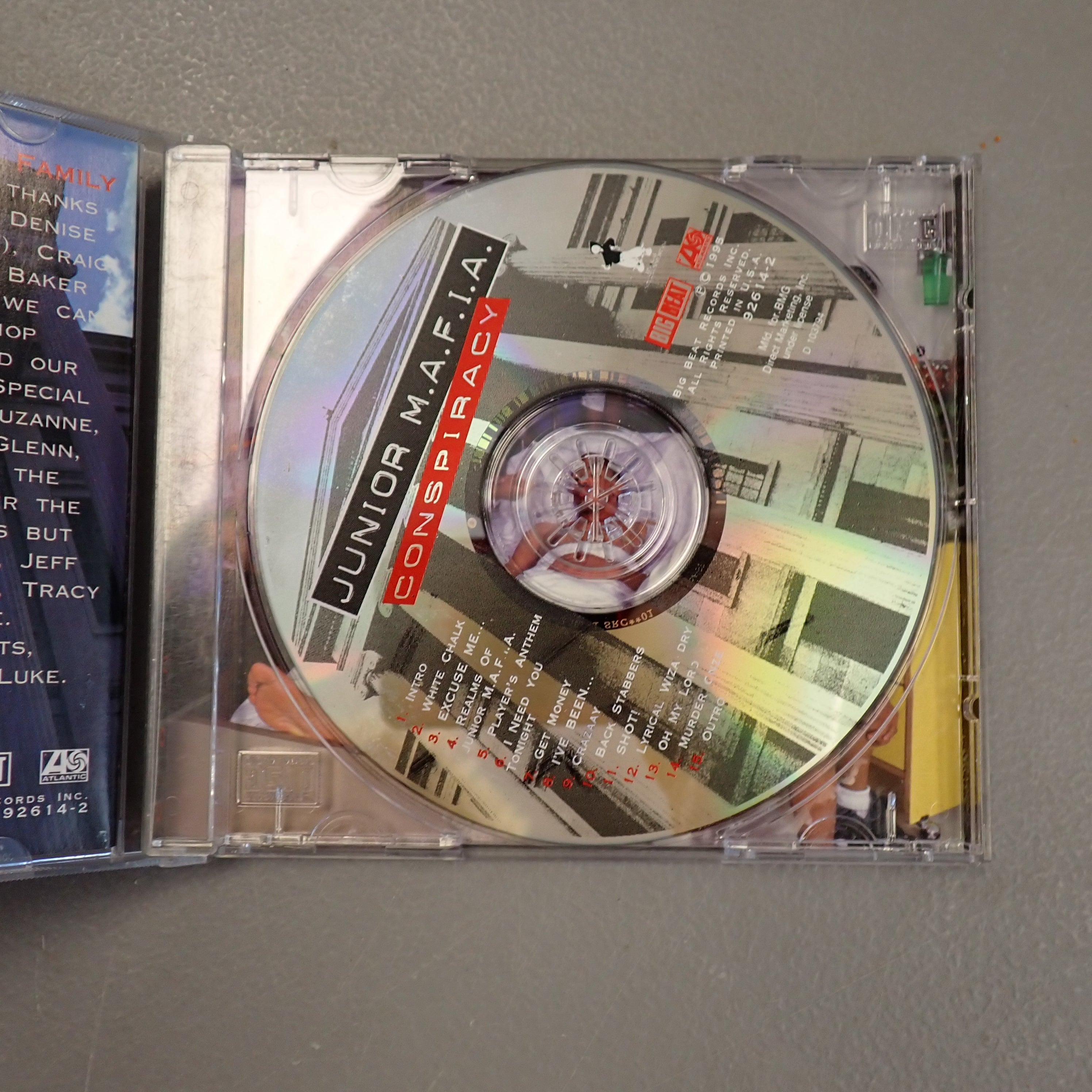 Junior Mafia - Conspiracy CD