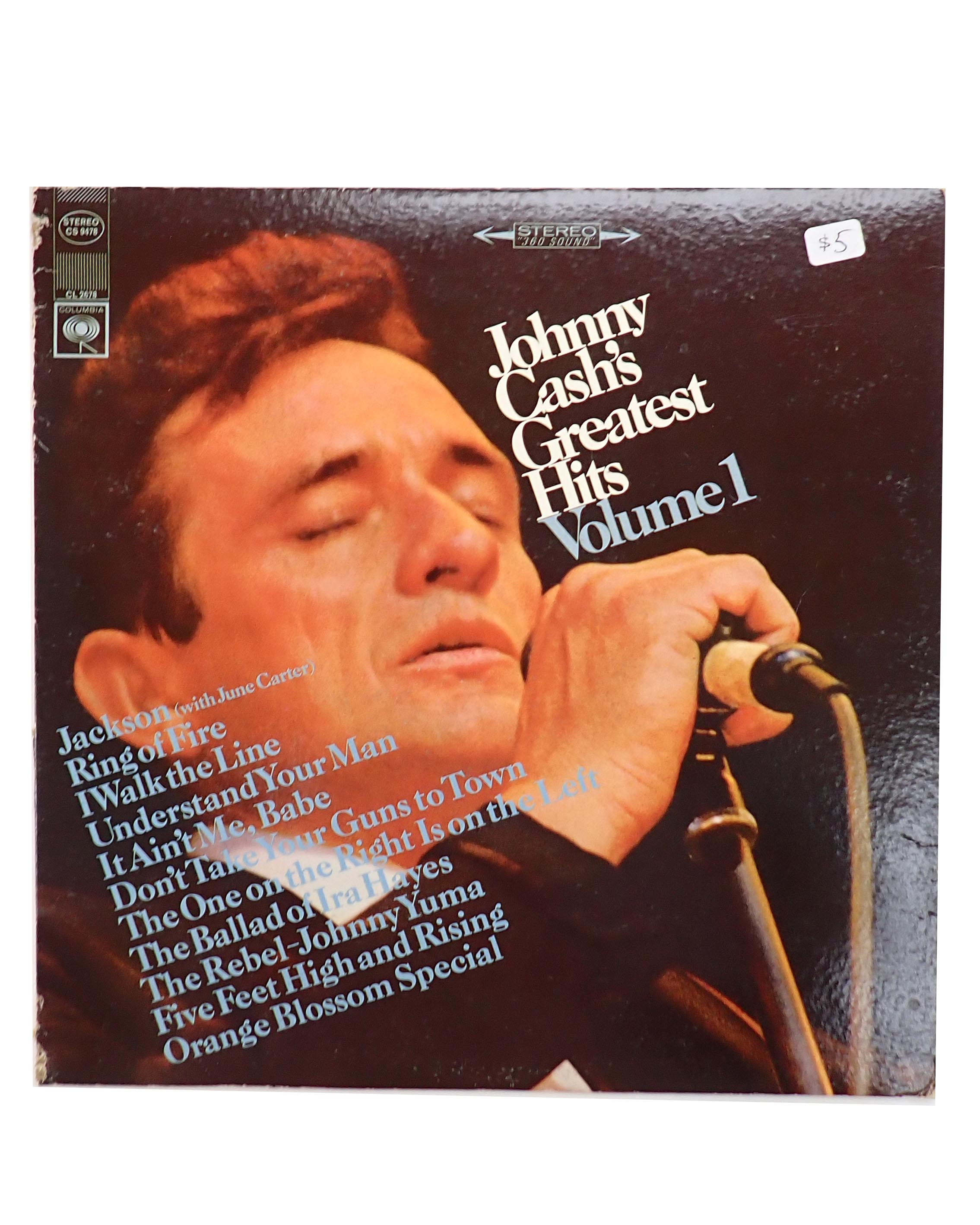 Johnny Cash - Greatest Hits Volume 1 - Vinyl [Pre-Owned]