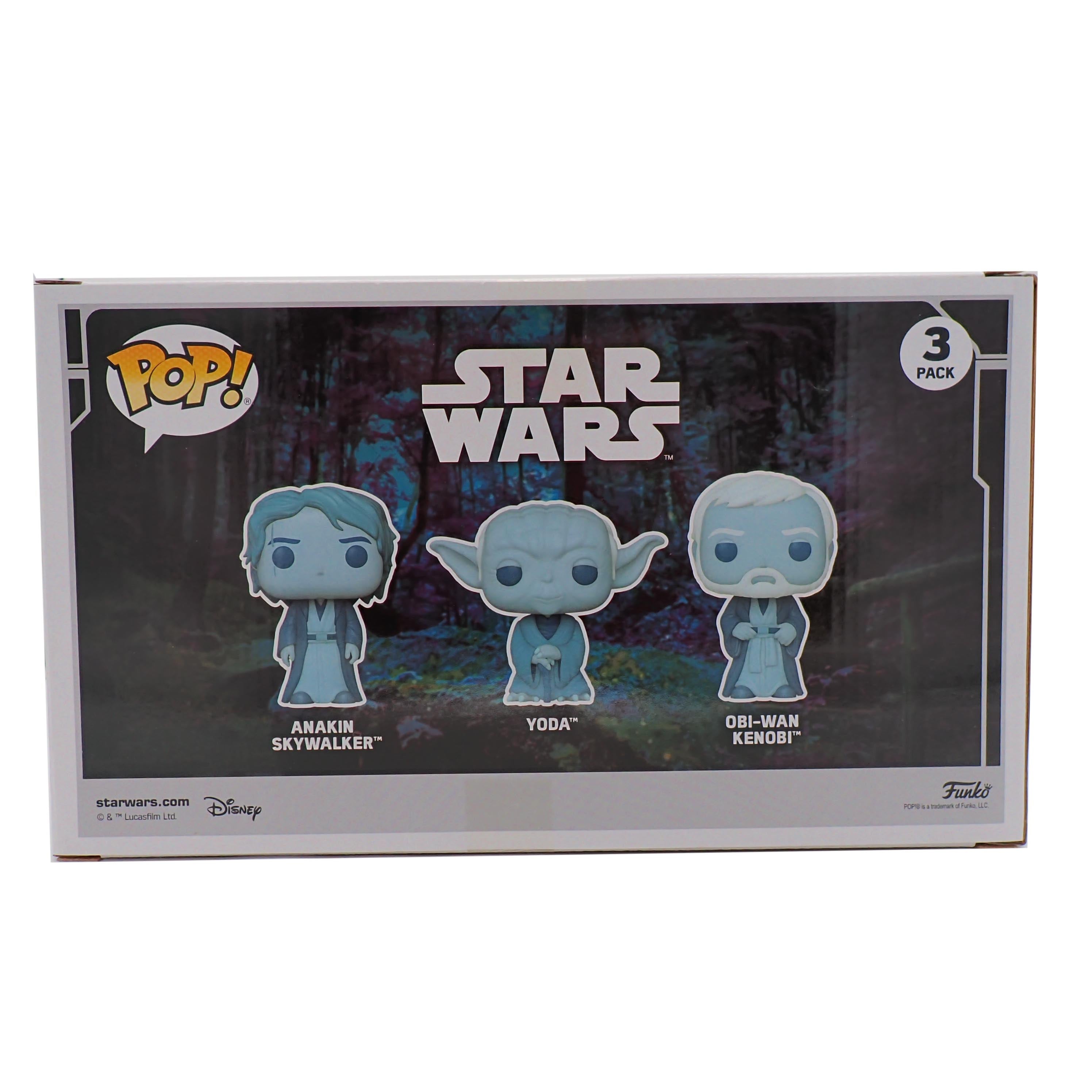 Anakin Skywalker / Yoda / Obi-Wan Kenobi - POP! 3 Pack [Pre-Owned]