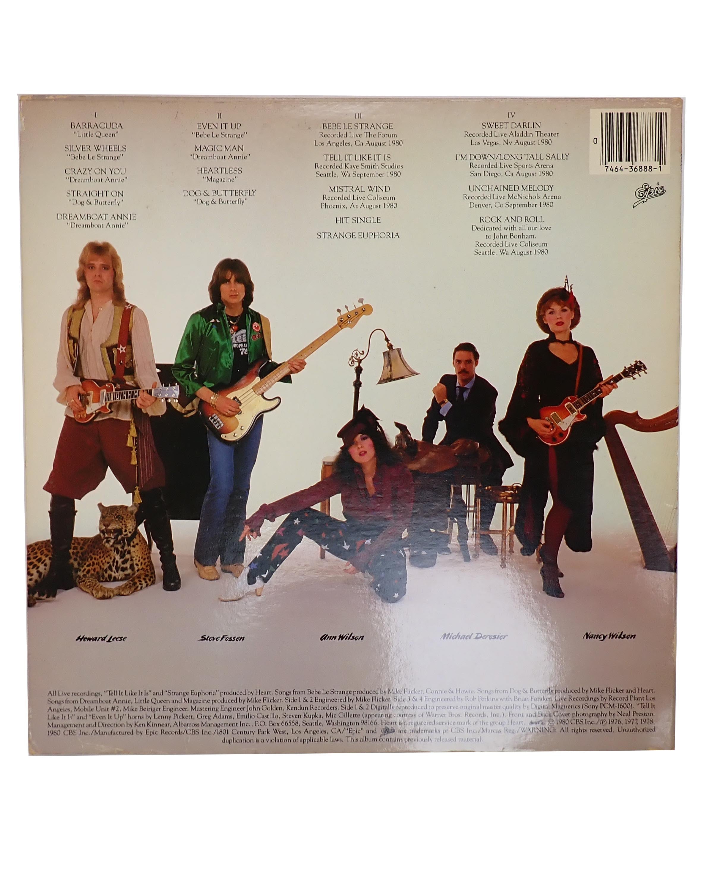 Heart - Greatest Hits/Live - Vinyl [Pre-Owned]